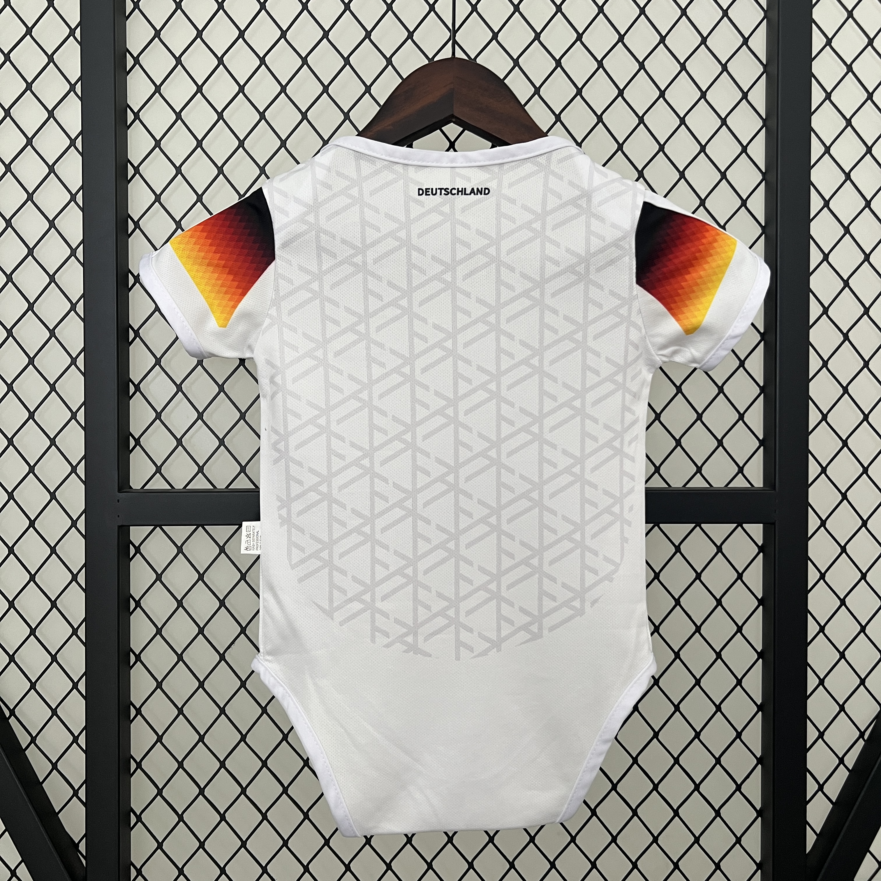 Germany 2024 Home Baby Crawling Suit - UnitedFutballJersey