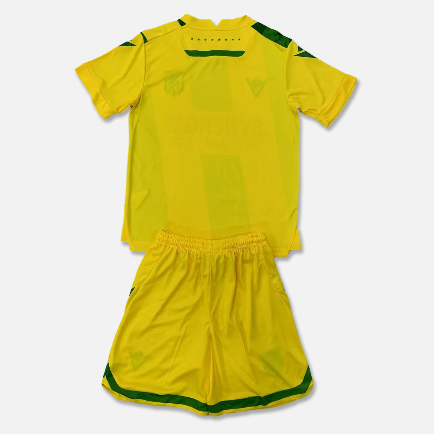 Nantes 24-25 Home Men's Adult Jersey Set - Fans Version - UnitedFutballJersey