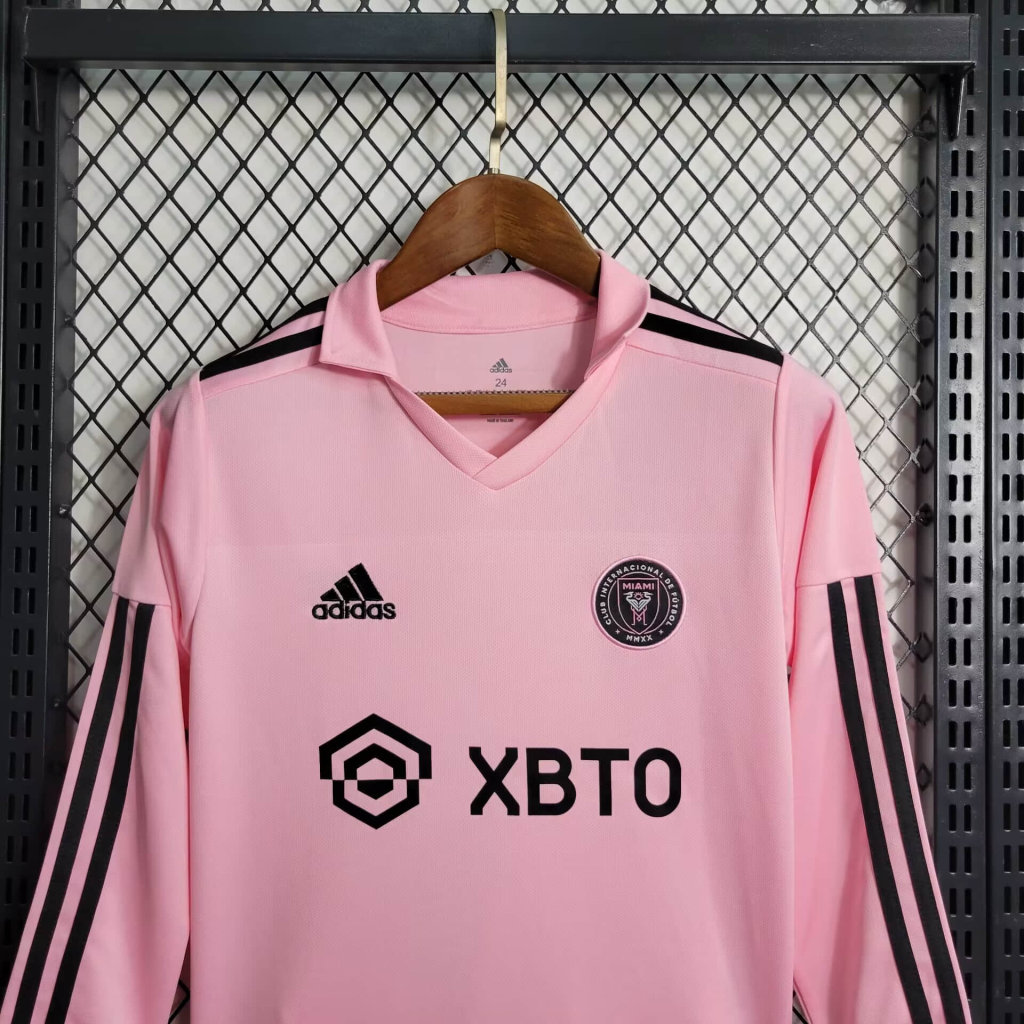 INT M.A.M 23-24 Home Stadium Long Sleeve Kids Kit - UnitedFutballJersey