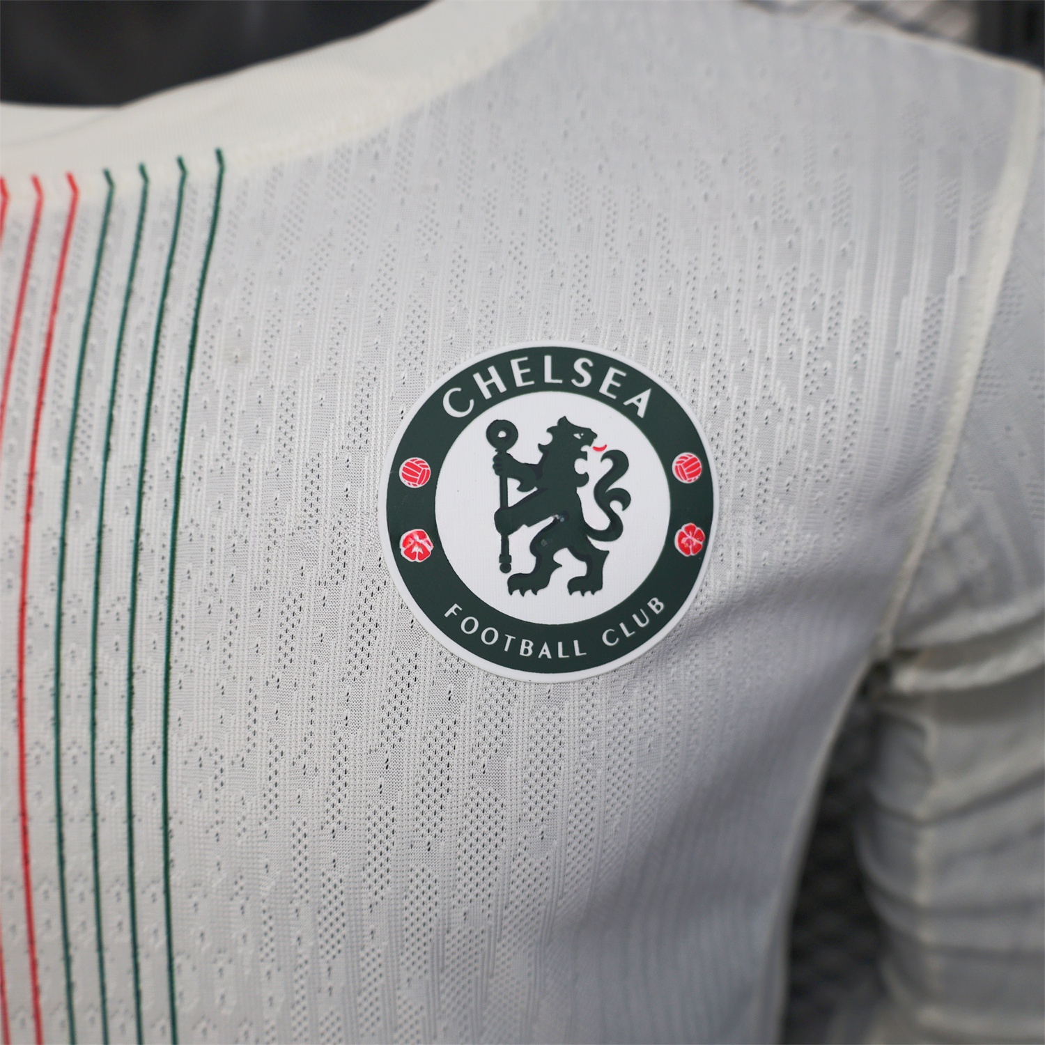 C.H.E.L.S.E.A 25-26 Away (Leaked Version) Long Sleeve Jersey - Player Version - UnitedFutballJersey