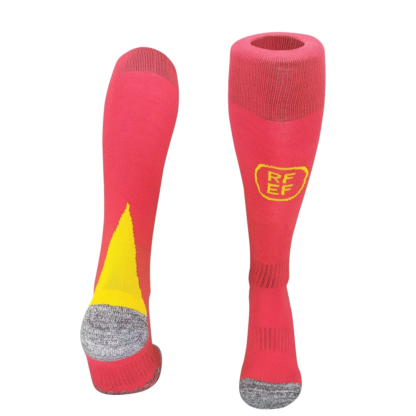 Spain 2024 Home Socks - Red - UnitedFutballJersey