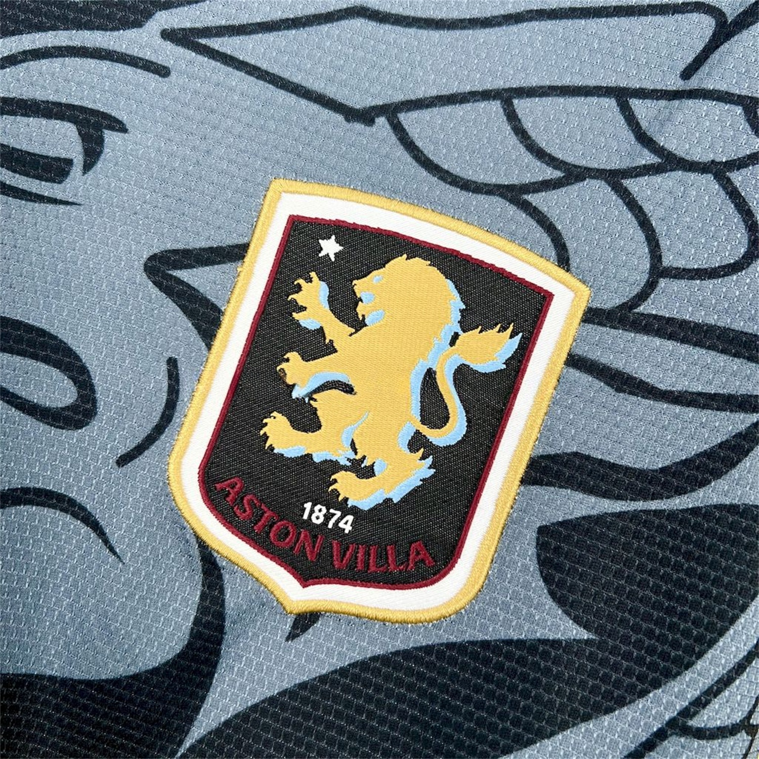 Aston Villa 25-26 Black Special Edition Jersey - Fans Version - UnitedFutballJersey