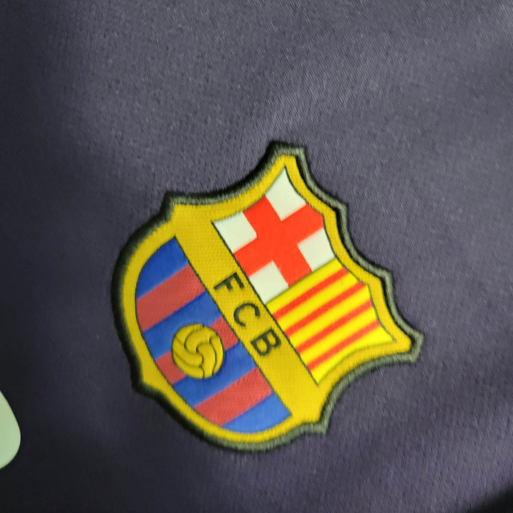 Retro Barcelona 16-17 Away Stadium Long Sleeve Jersey - UnitedFutballJersey