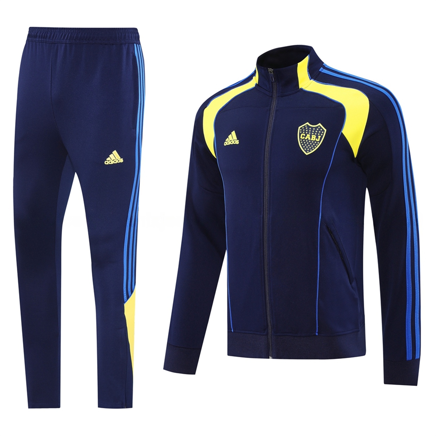 Boca Juniors 25-26 Jacket Training Tracksuit - Royal Blue Jackets & Pants - UnitedFutballJersey