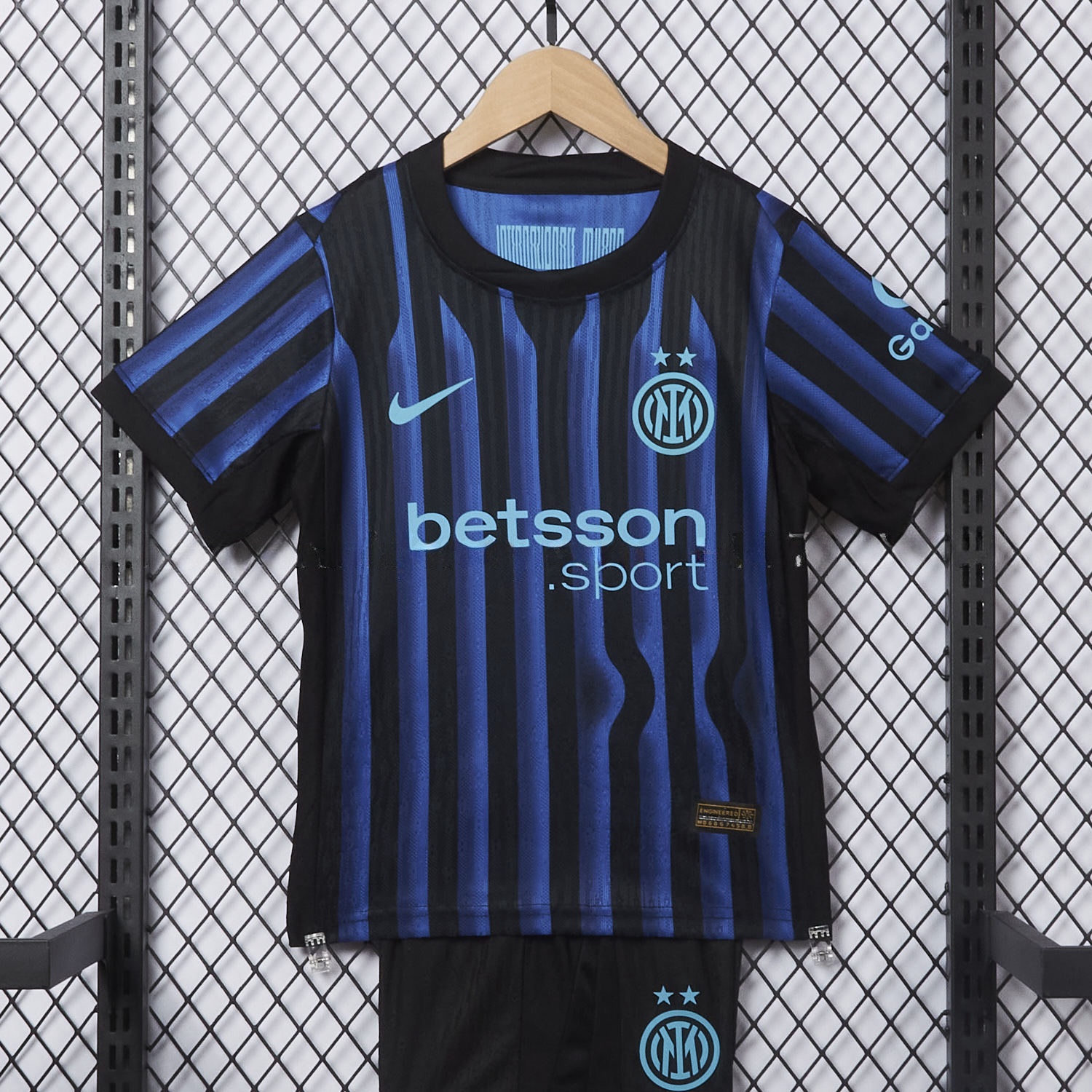 Inter Milan 25-26 Home Kids Kit - Player Version - UnitedFutballJersey