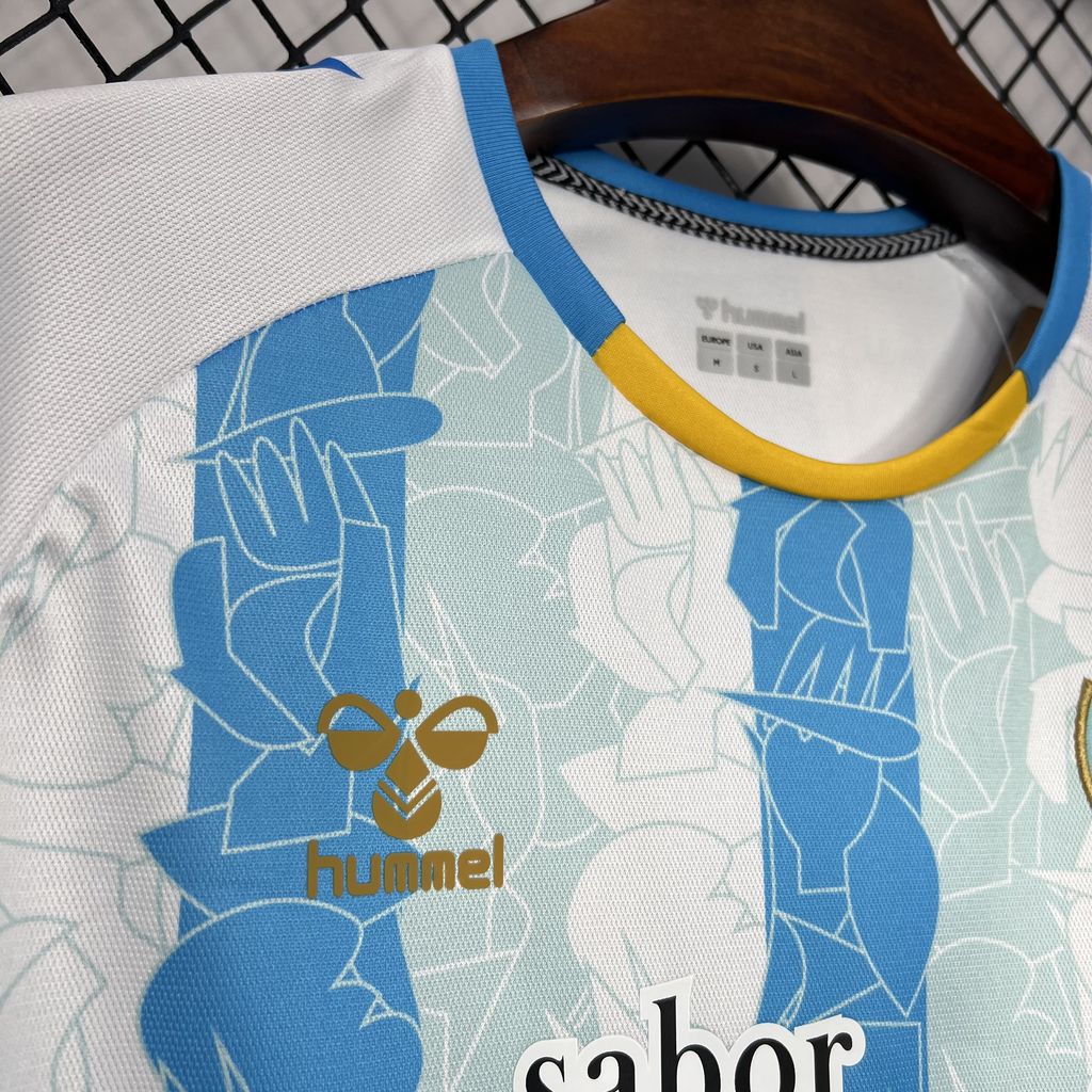 Malaga 24-25 Home Stadium Jersey - Fans Version - UnitedFutballJersey