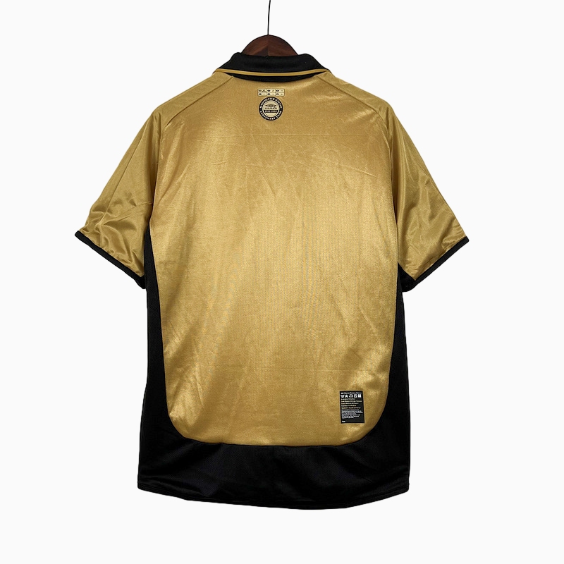Retro Manchester United 01-02 100th Anniversary Special Edition Jersey - Gold - UnitedFutballJersey