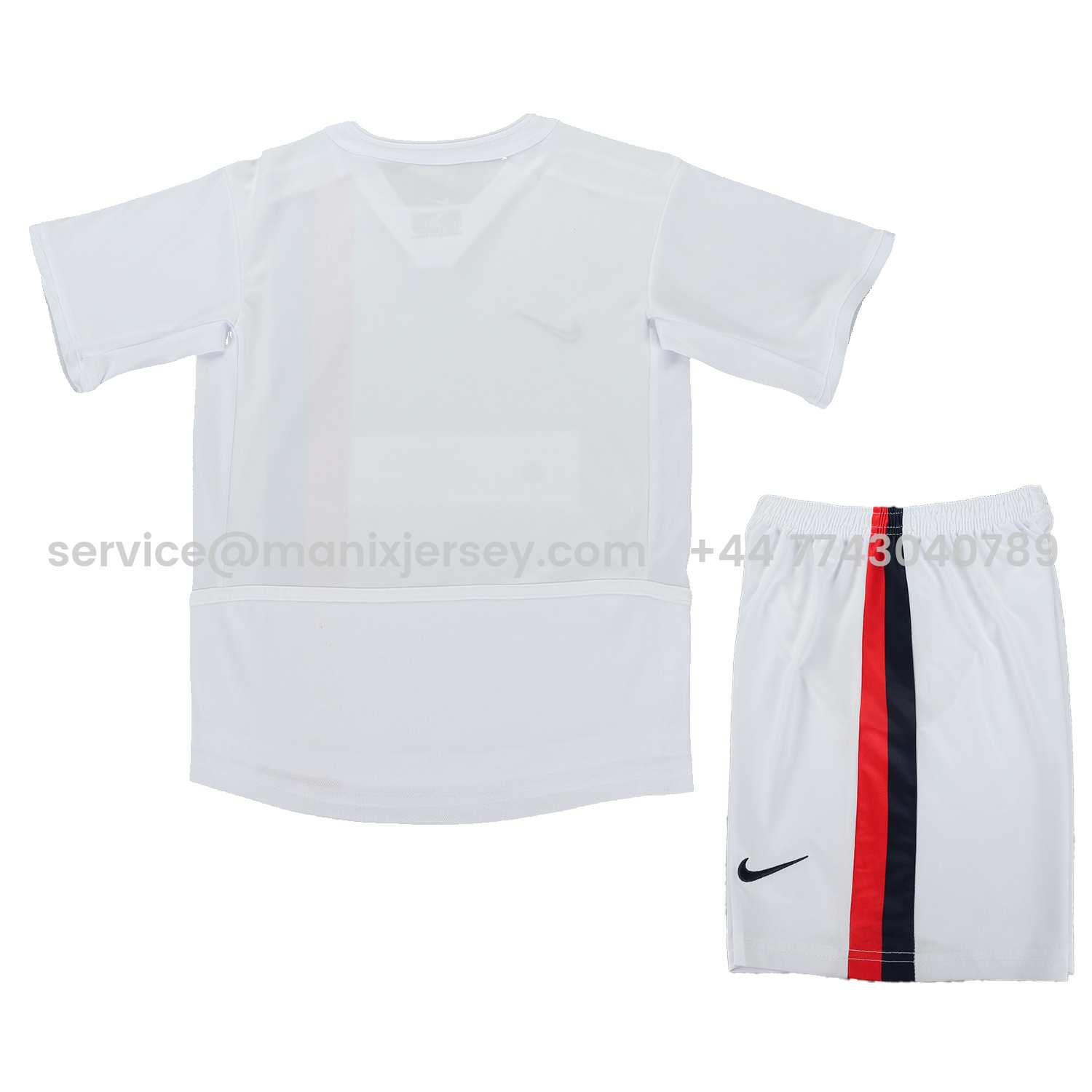 Retro Paris Saint-Germain PSG 2002-03 Away Kids Kit - UnitedFutballJersey