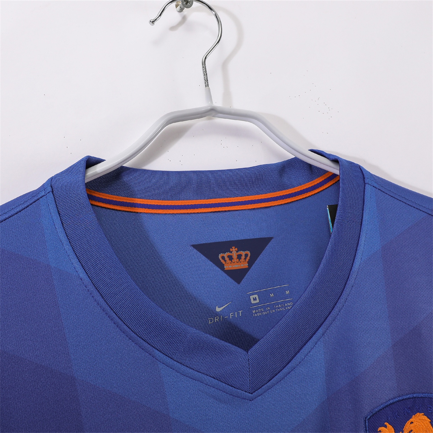 Retro Netherlands 2014 Away Blue Jersey - UnitedFutballJersey