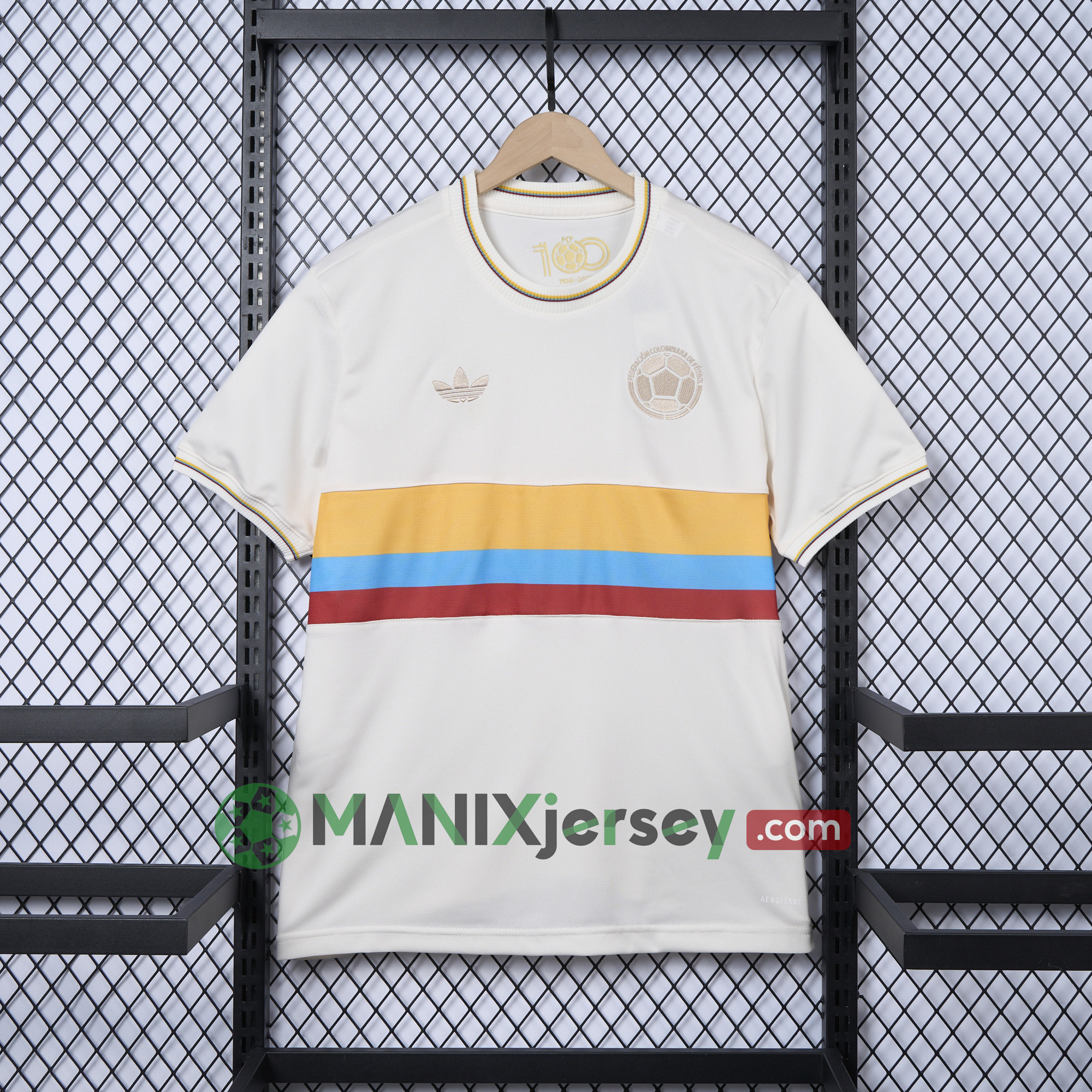 Colombia 2024 100th Anniversary Jersey - Fans Version - UnitedFutballJersey