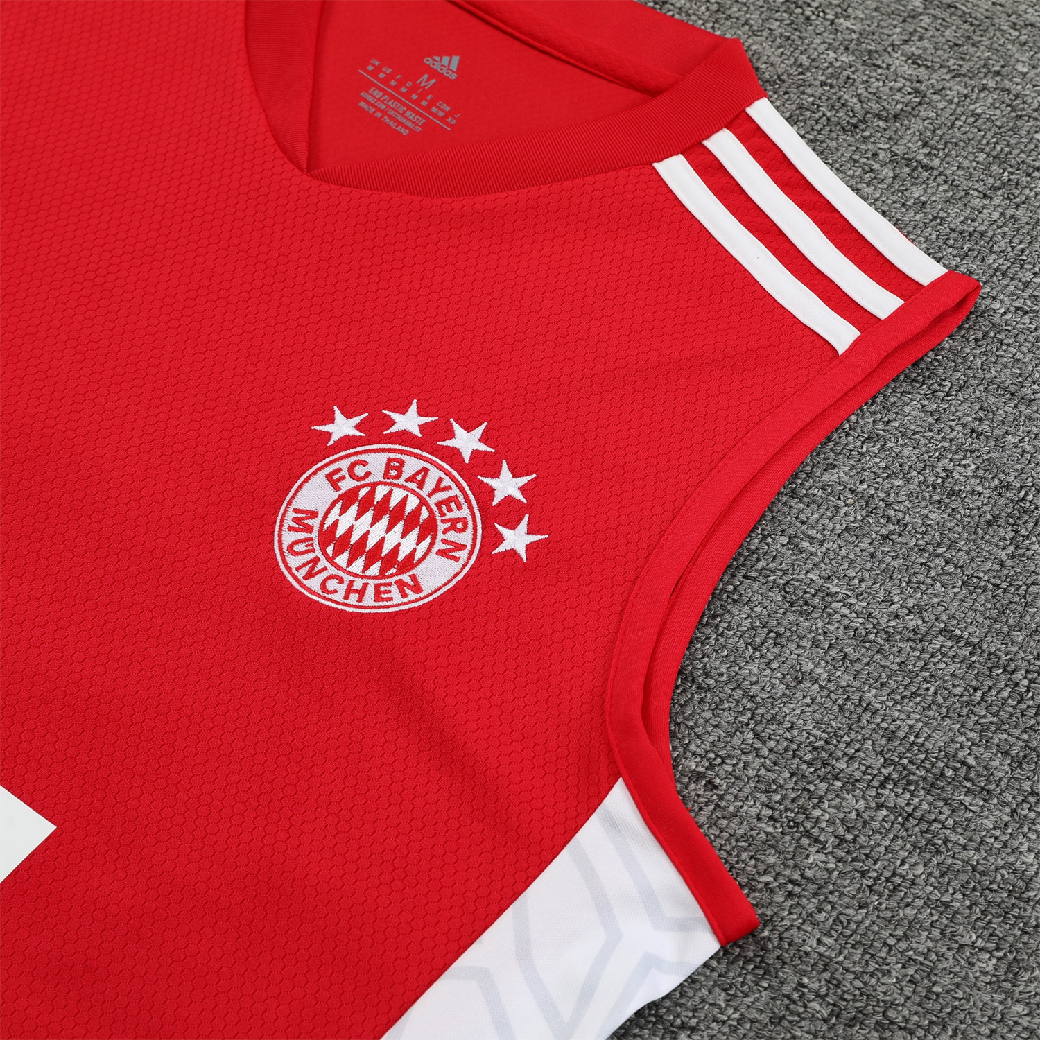 Bayern Munich 23-24 Red Training Vest Suit - UnitedFutballJersey