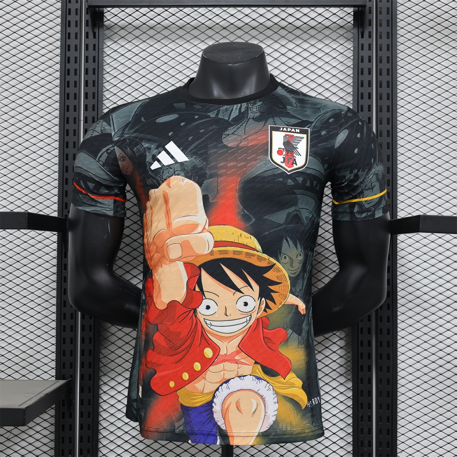 Japan 24-25 Luffy Fist Special Edition Jersey - Player Version - UnitedFutballJersey