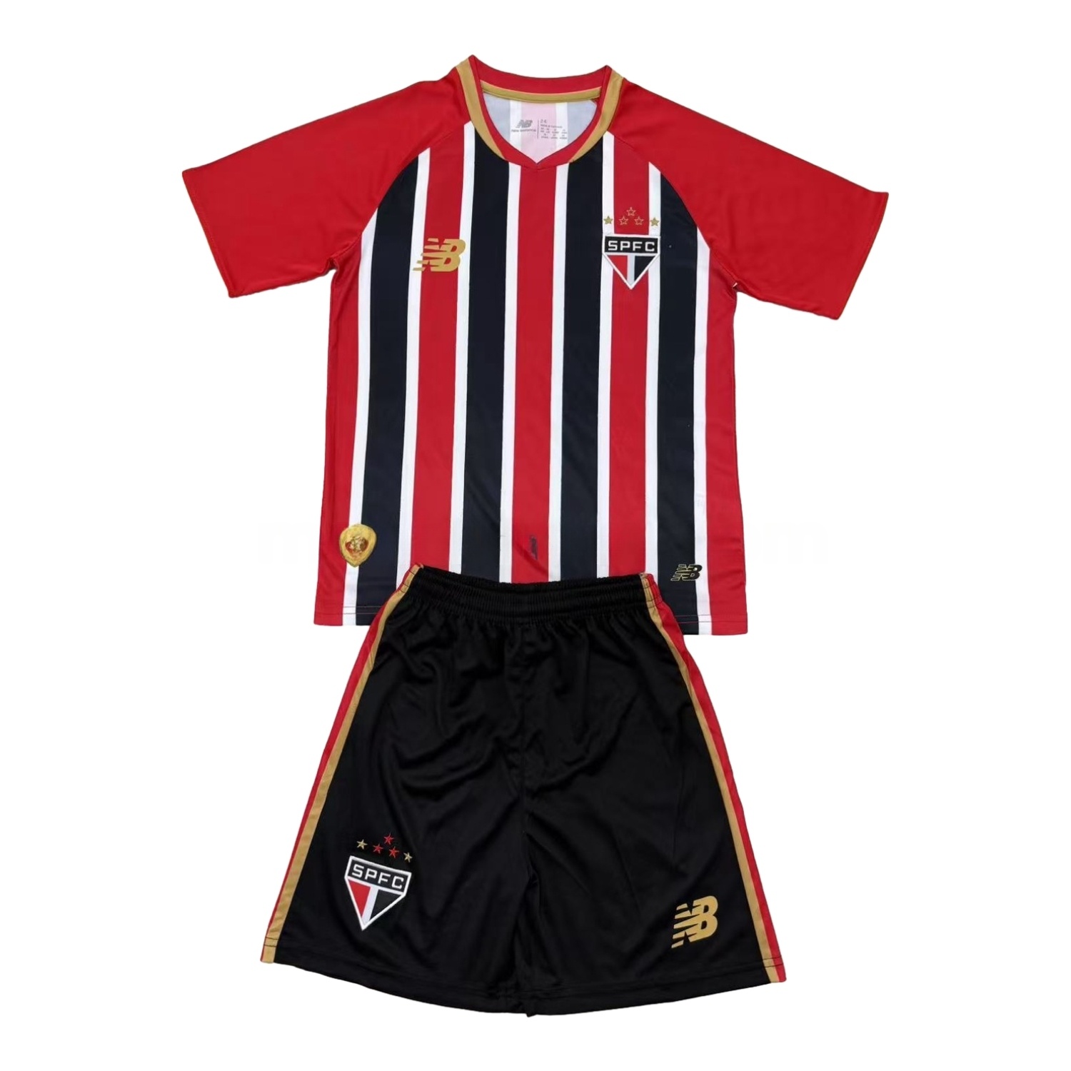 Sao Paulo 25-26 Away Unsponsored Men's Adult Jersey Set - Fans Version - UnitedFutballJersey