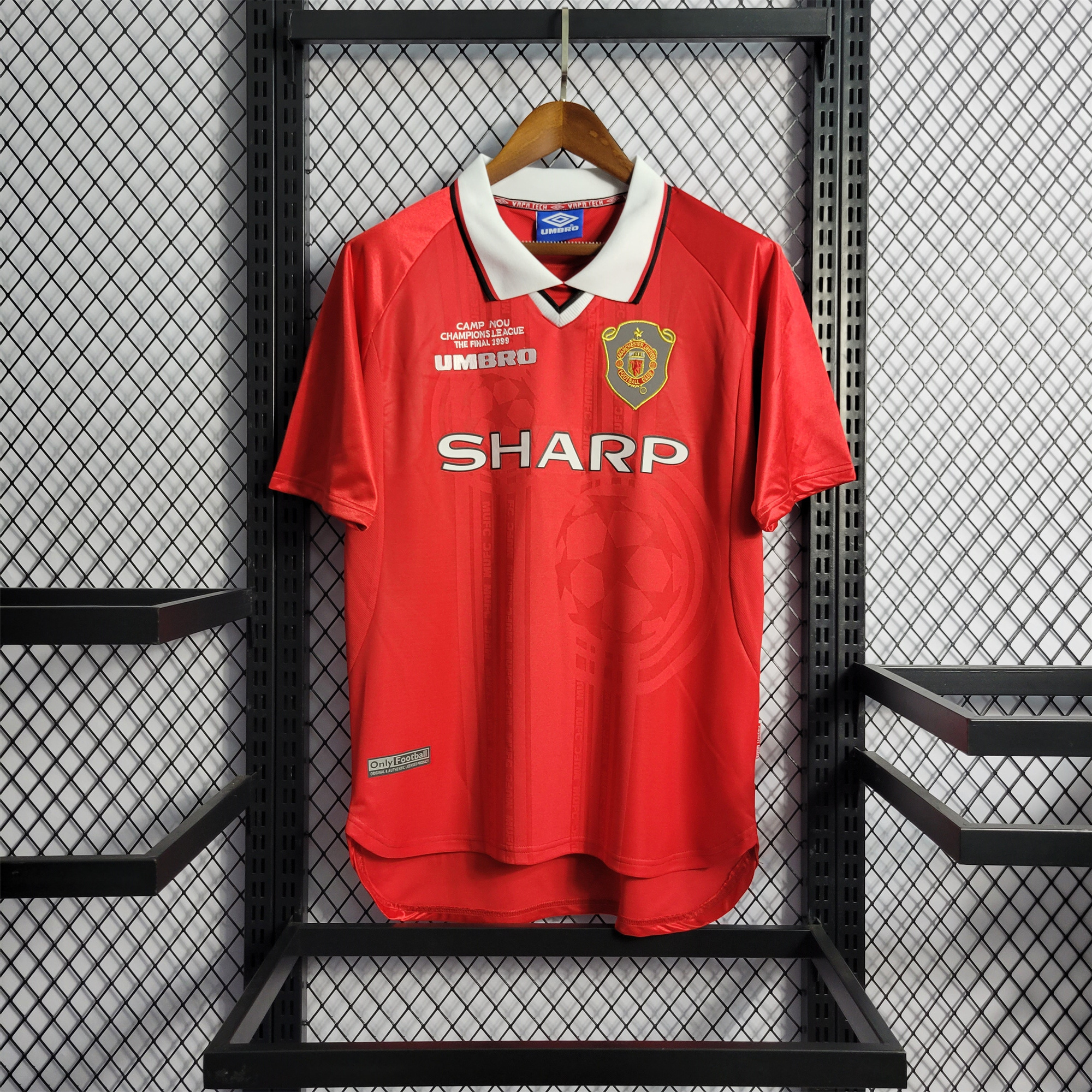 Retro Manchester United 99-00 Home Jersey - UnitedFutballJersey
