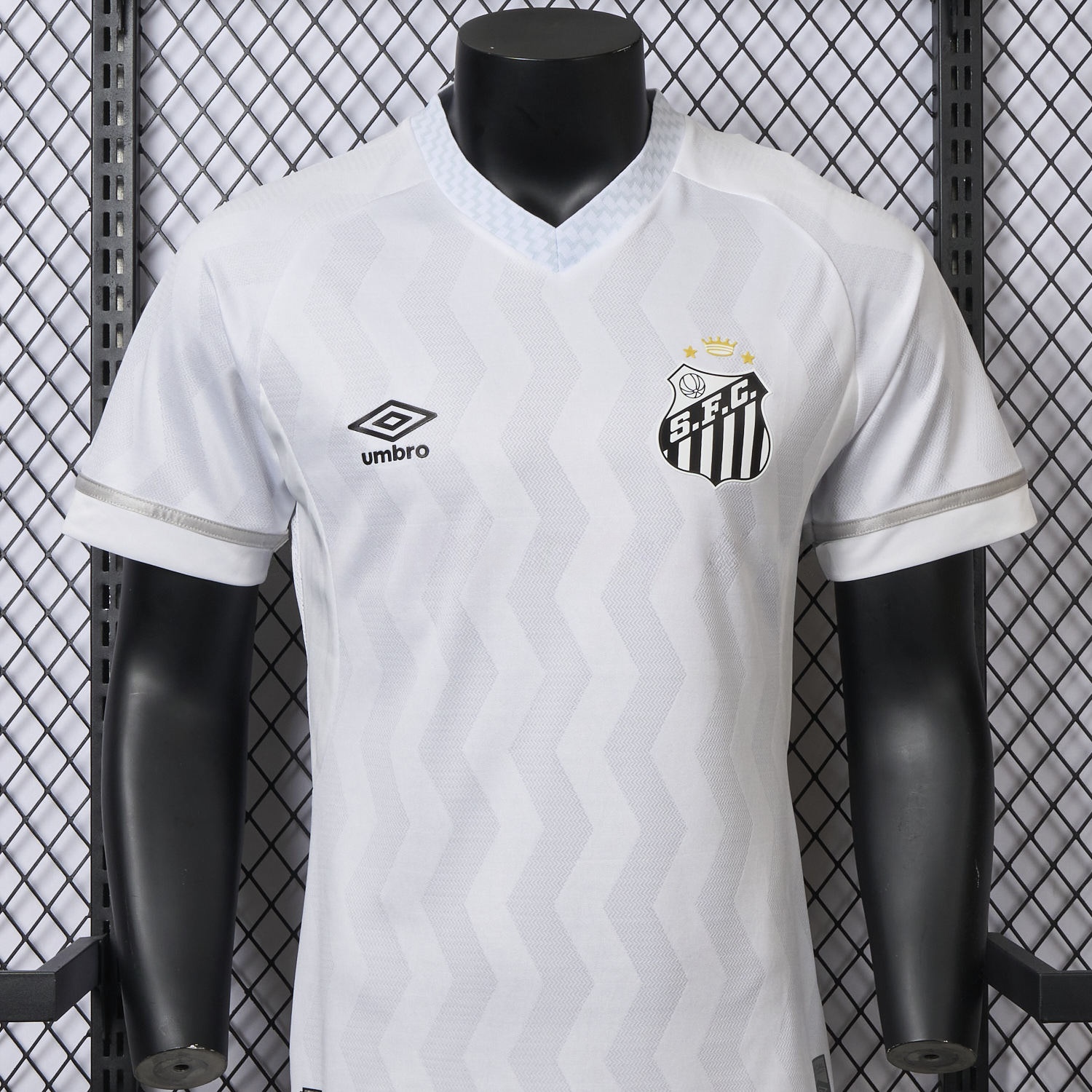 【New Version】Santos 2025-26 Home Unsponsored Jersey - Player Version - UnitedFutballJersey