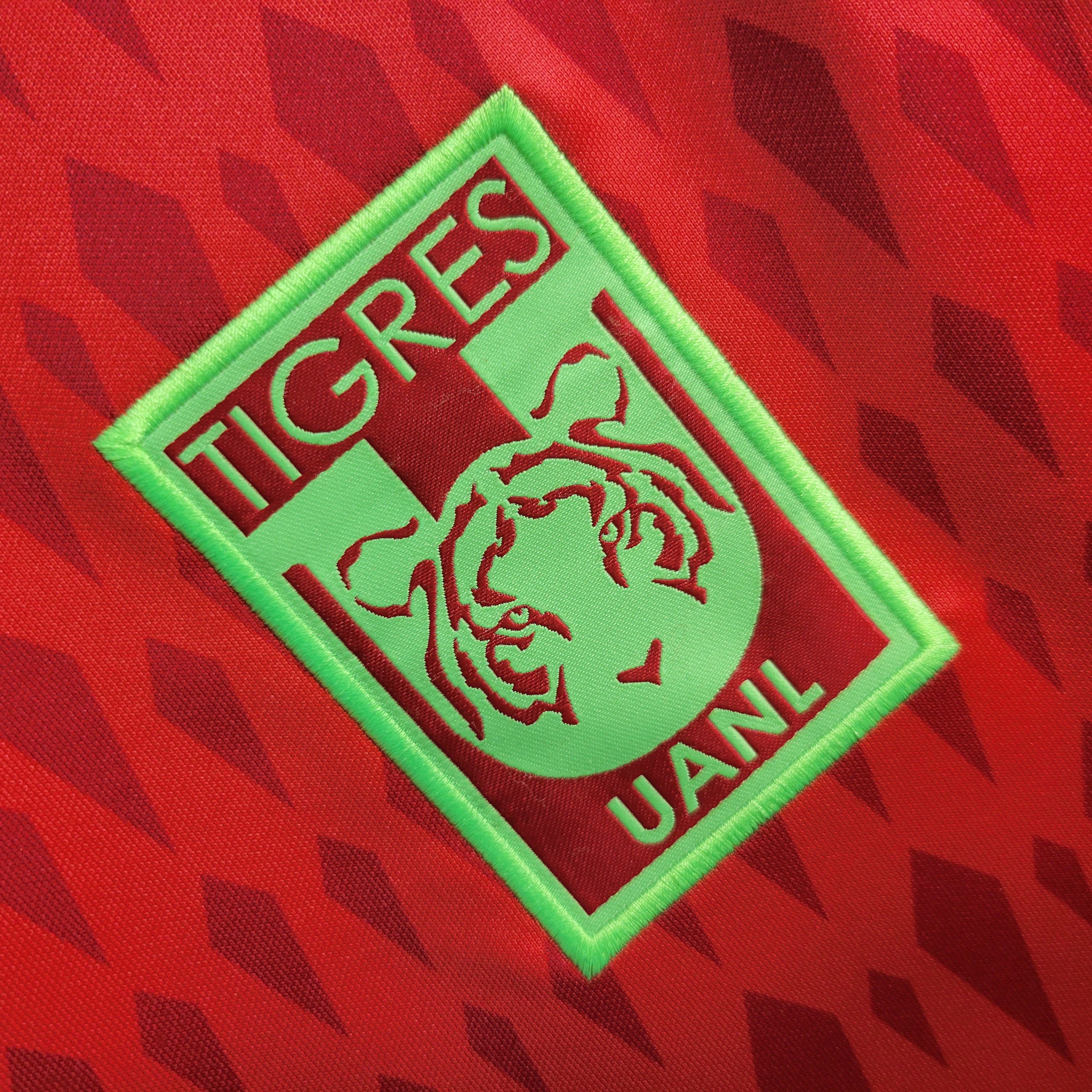 Tigres UANL 23-24 Red Goal Keeper Jersey - Fans Version - UnitedFutballJersey
