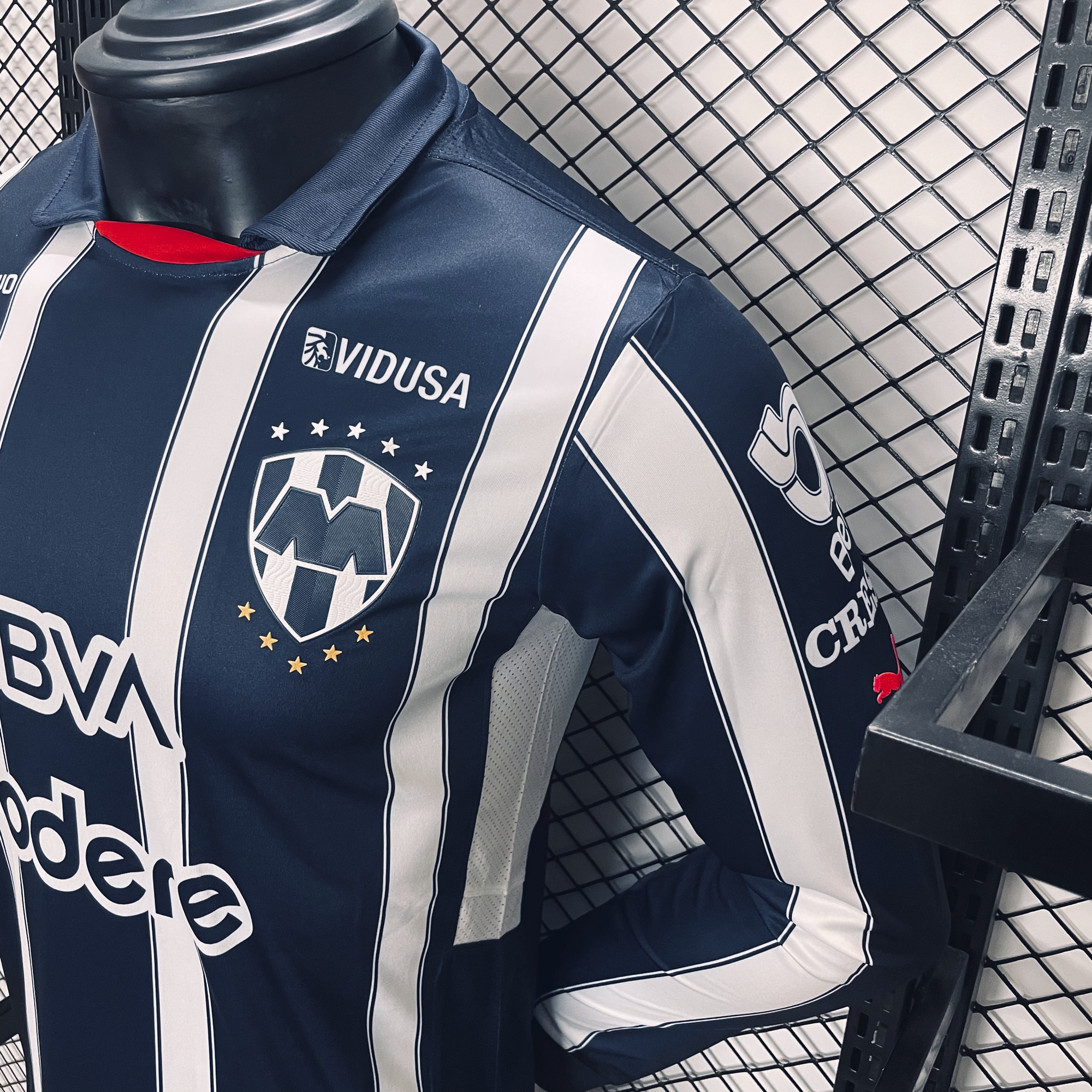 Rayados Monterrey 24-25 Home Long Sleeves Jersey - Player Version - UnitedFutballJersey