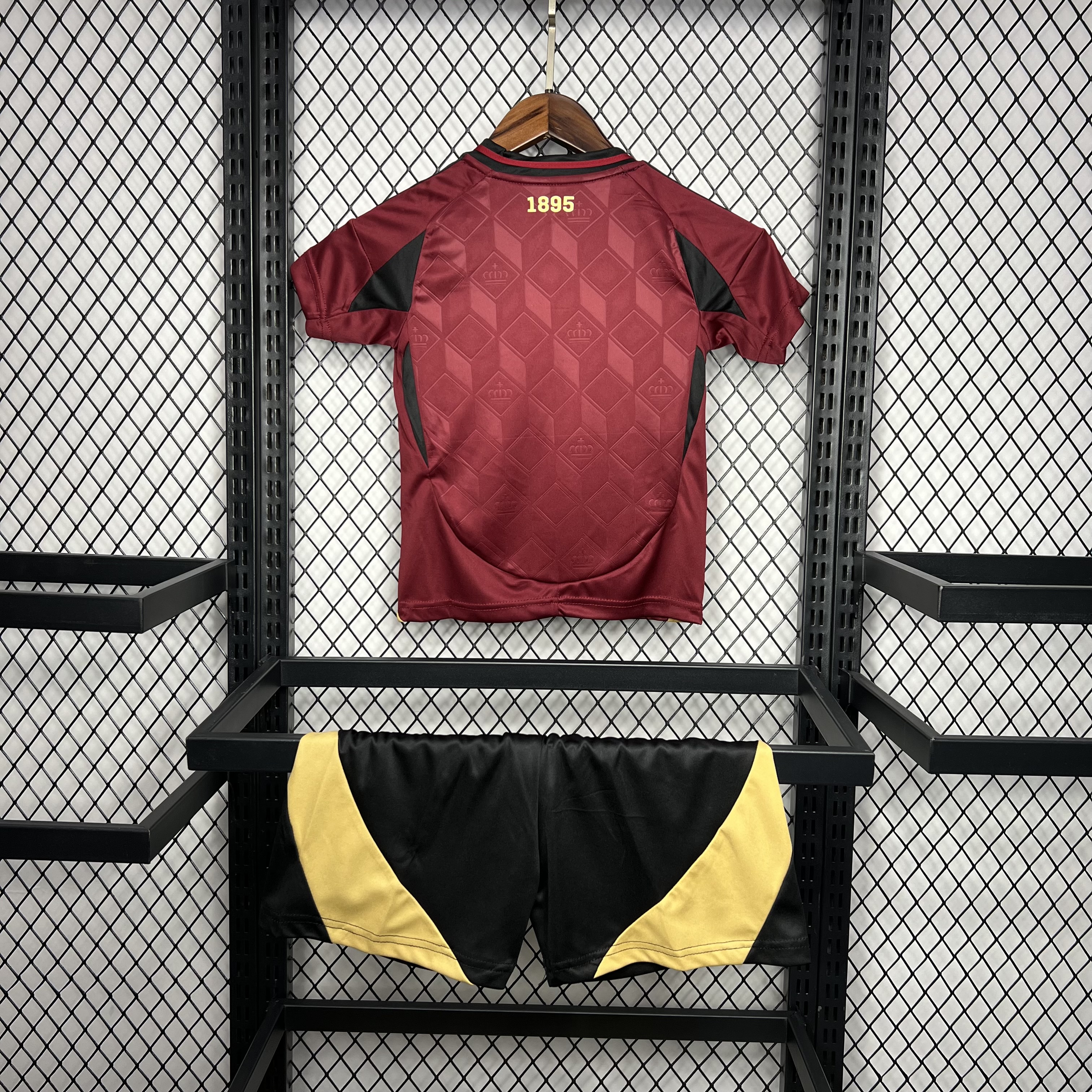 Belgium 2024 Home Stadium Kids Kit - UnitedFutballJersey