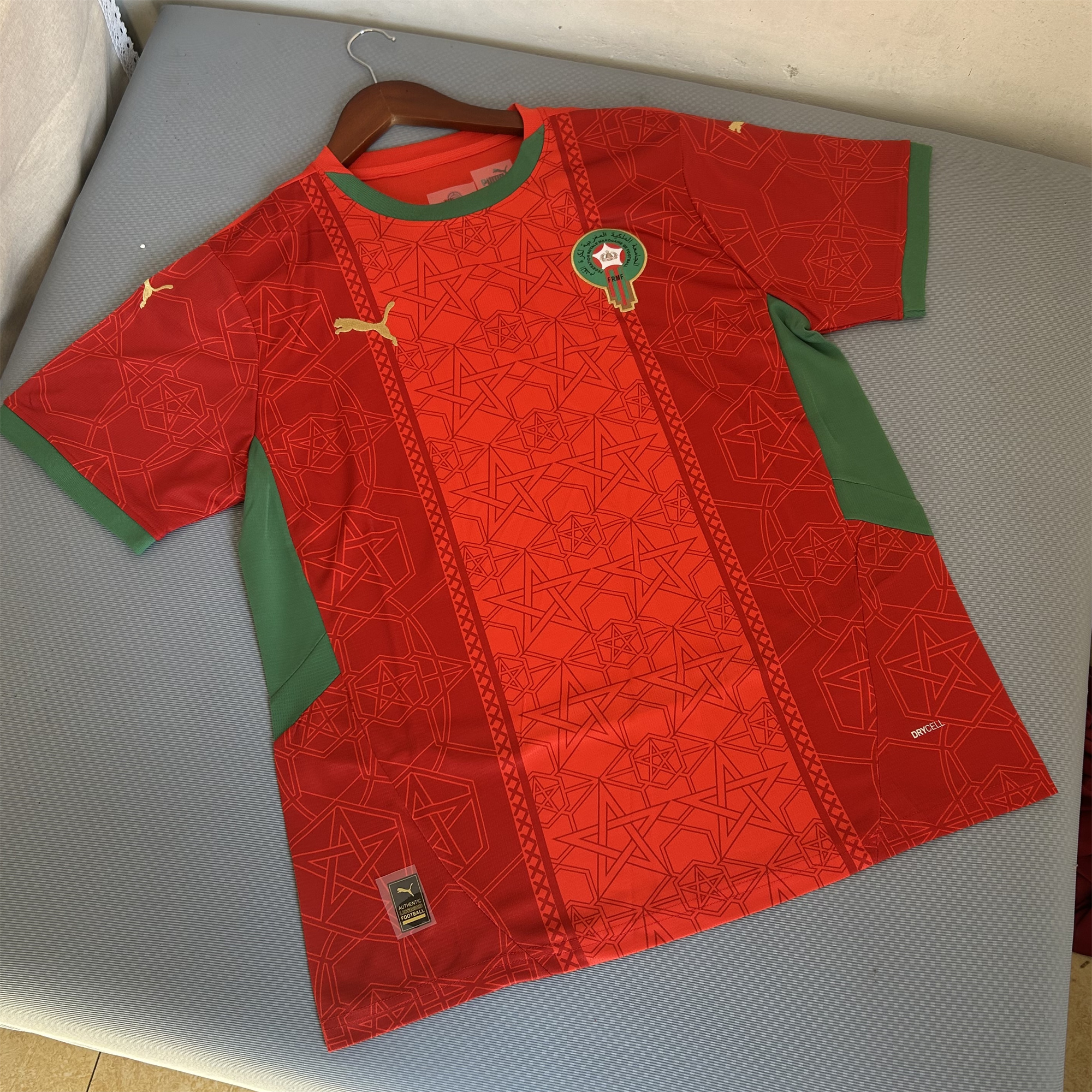 Morocco 24-25 Home Jersey - Fans Version - UnitedFutballJersey