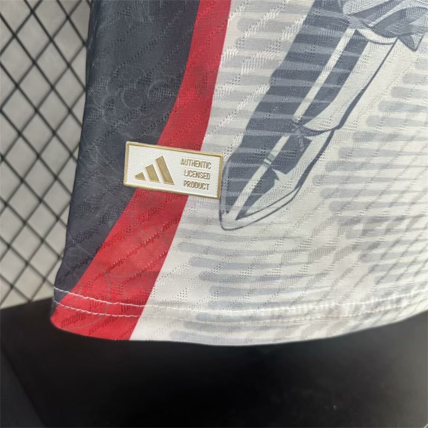Japan 25-26 Dragon Ball Goku Sketch White & Red Special Jersey - Player Version - UnitedFutballJersey
