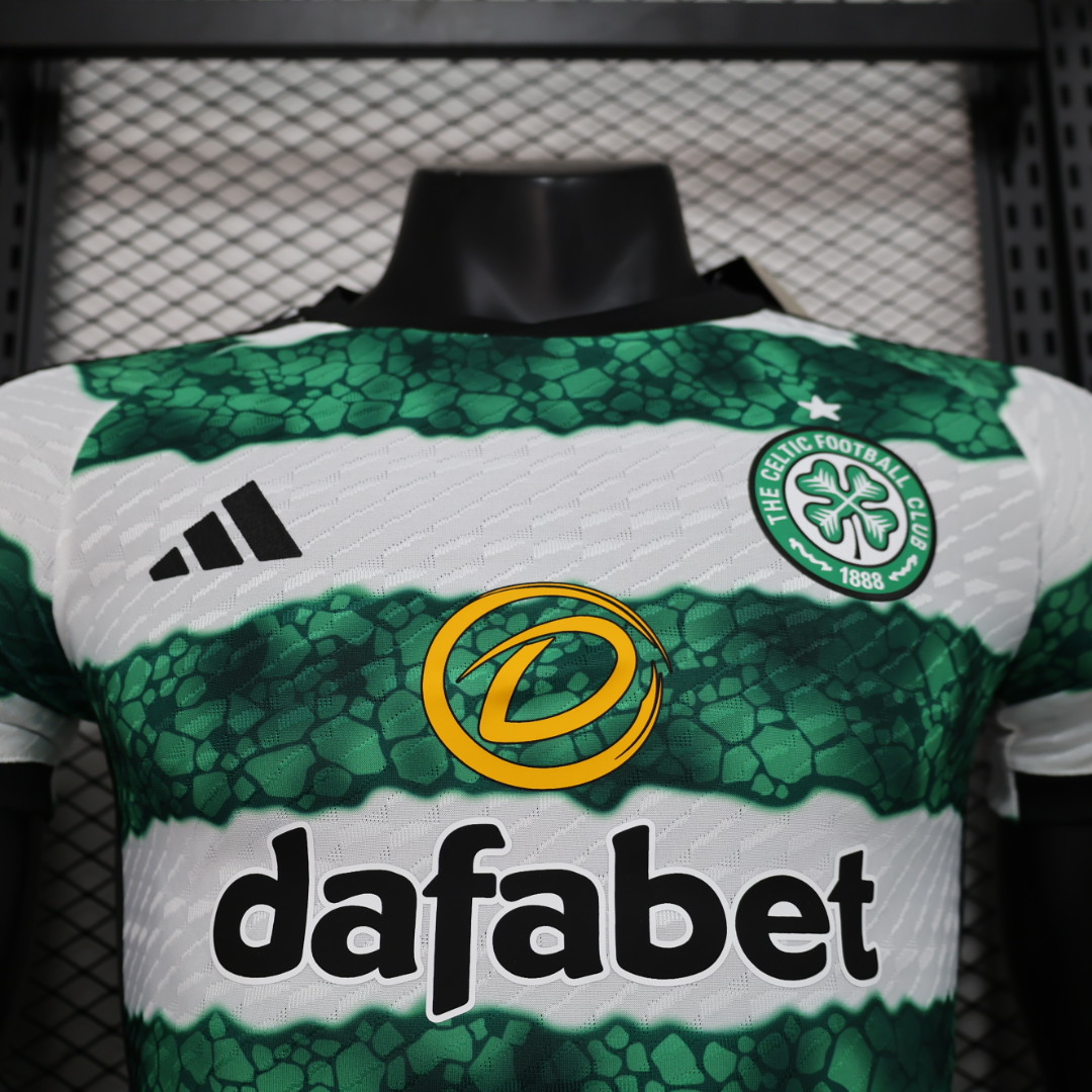 Celtic 23-24 Home Stadium Jersey - Player Version - UnitedFutballJersey