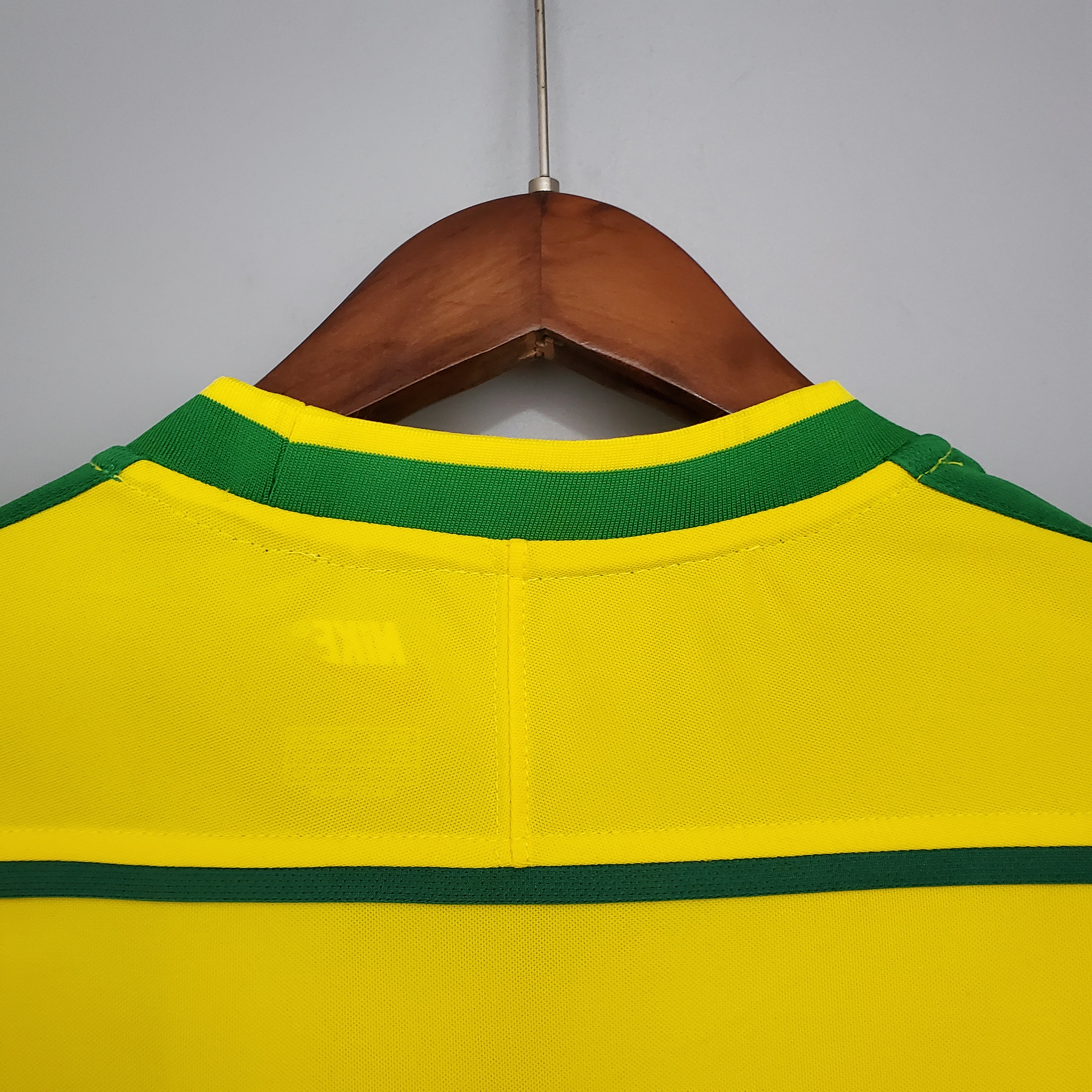 Retro Brazil 1998 Home Stadium Jersey - UnitedFutballJersey