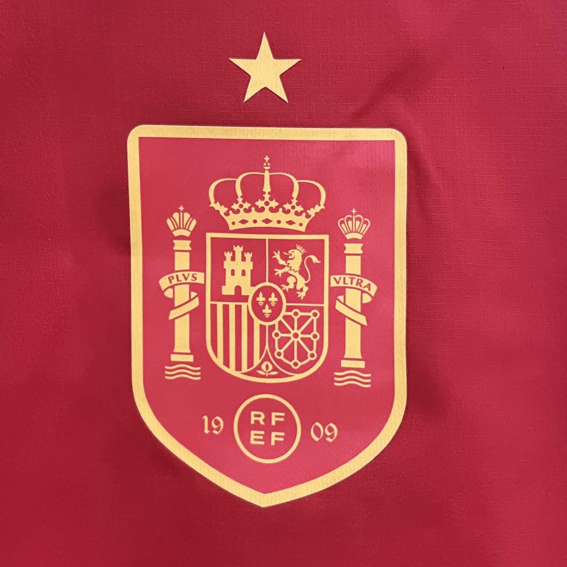 Spain 2024 Double Sided Reversible Windbreaker - Red & Yellow - UnitedFutballJersey
