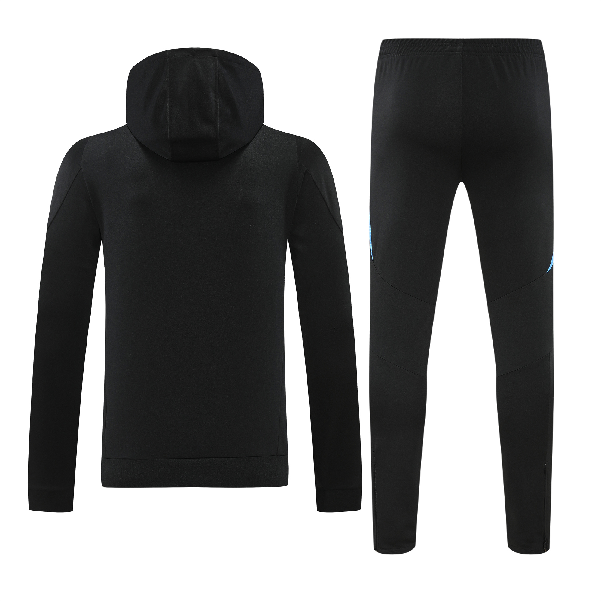 Argentina 24-25 Long Sleeve Training Set - Black Blue - UnitedFutballJersey