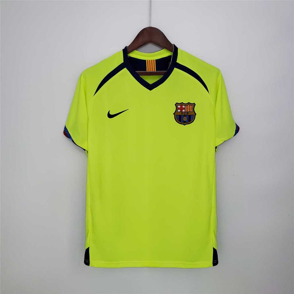 Retro Barcelona 05-06 Away Jersey - UnitedFutballJersey