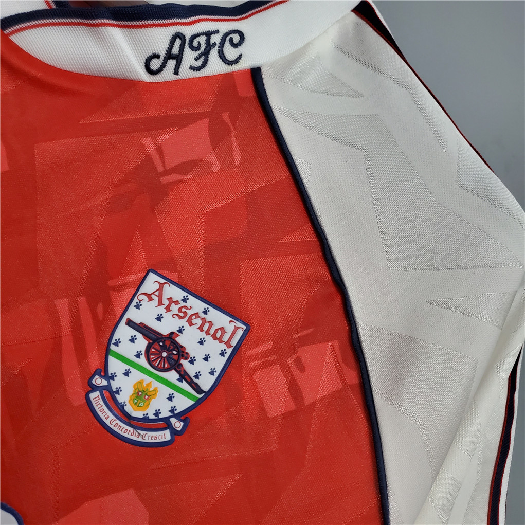 Retro Arsenal 90-92 Home Stadium Jersey - UnitedFutballJersey