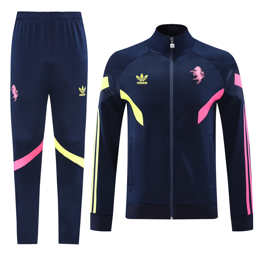 Juventus 24-25 Originals LFSTLR Jacket Training Tracksuit - Deep Blue - UnitedFutballJersey