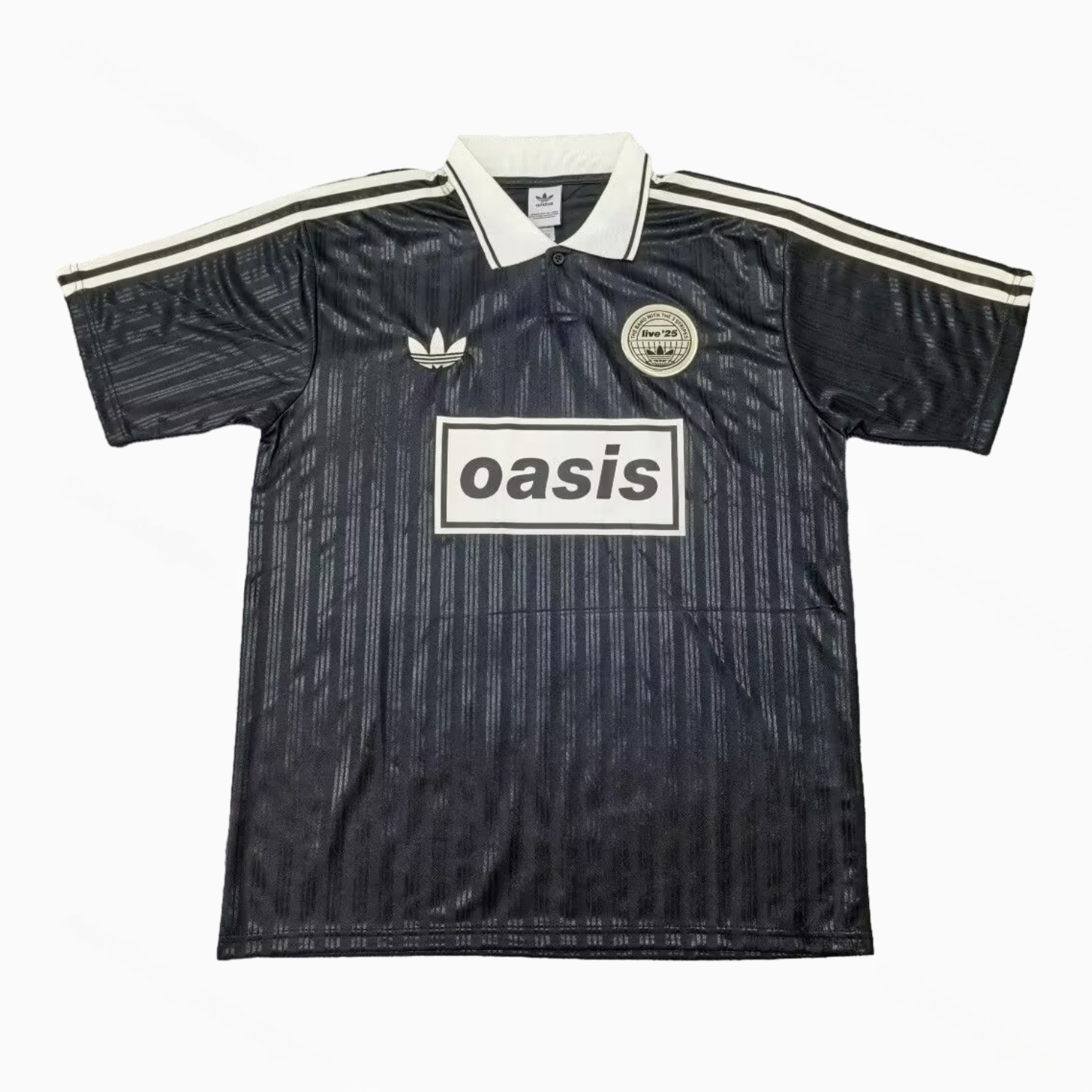 Oasis Originals Tour Black Jersey - Fans Version - UnitedFutballJersey