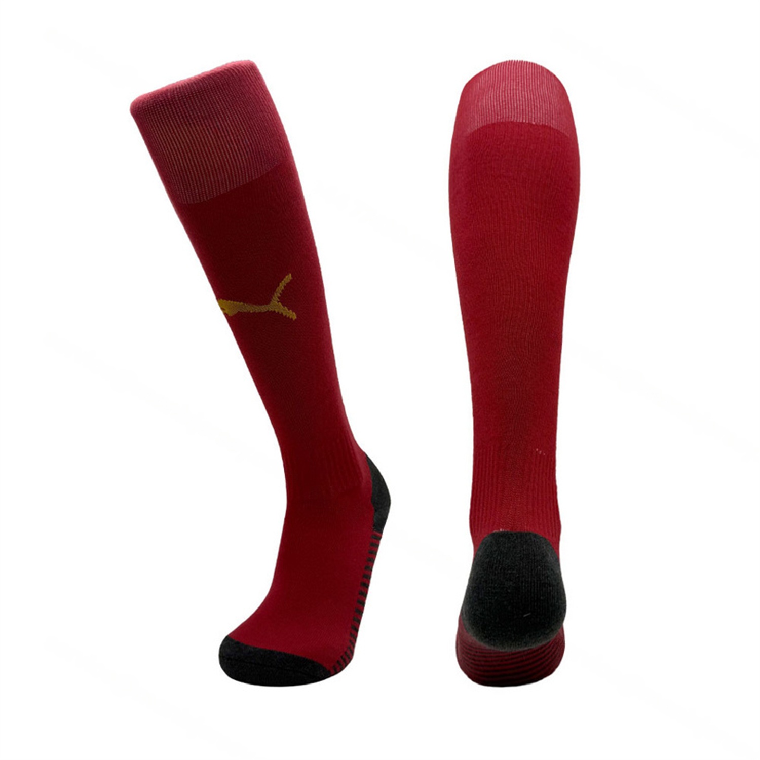 Marseille 25-26 Goalkeeper Socks - Red - UnitedFutballJersey