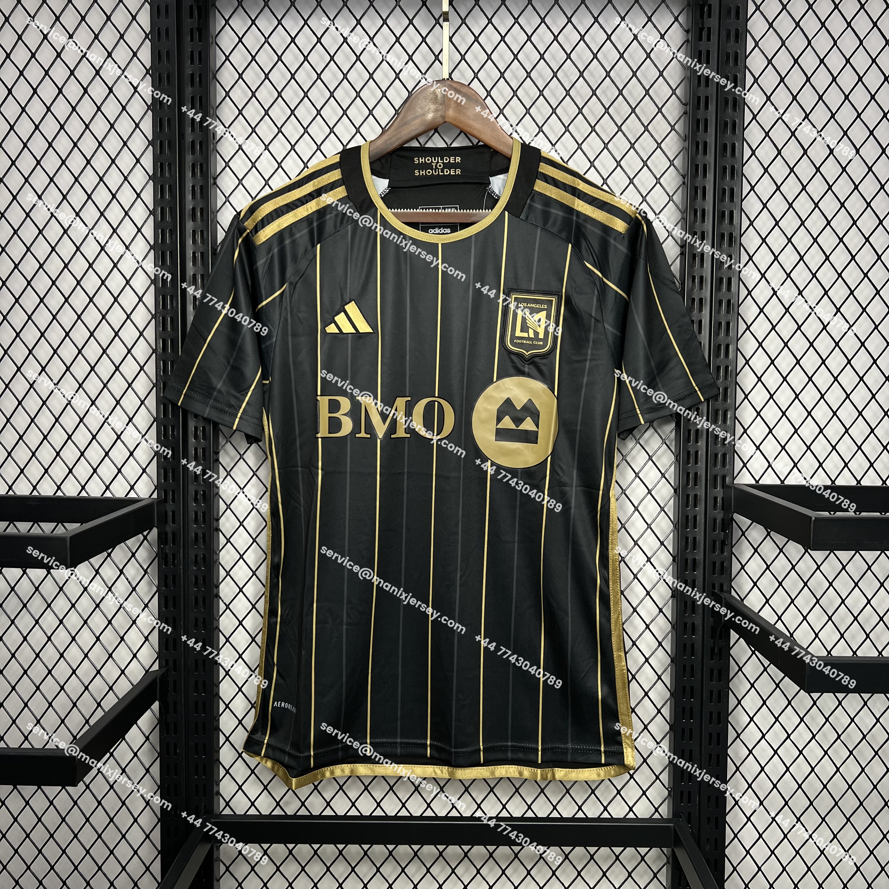 Los Angeles FC 2025 Home Jersey - Fans Version - UnitedFutballJersey