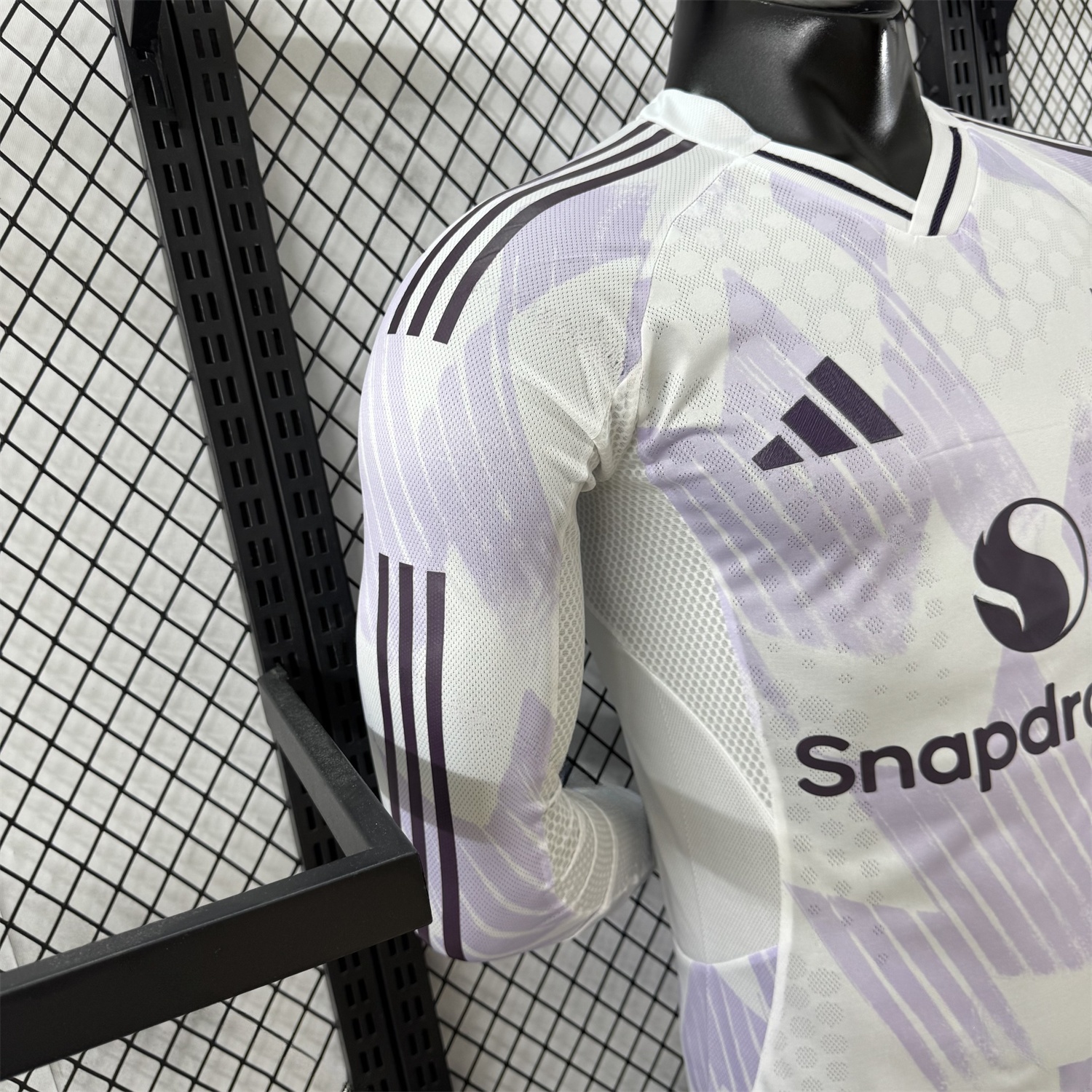 Manchester United 25-26 Away Long Sleeves Jersey - Player Version - UnitedFutballJersey