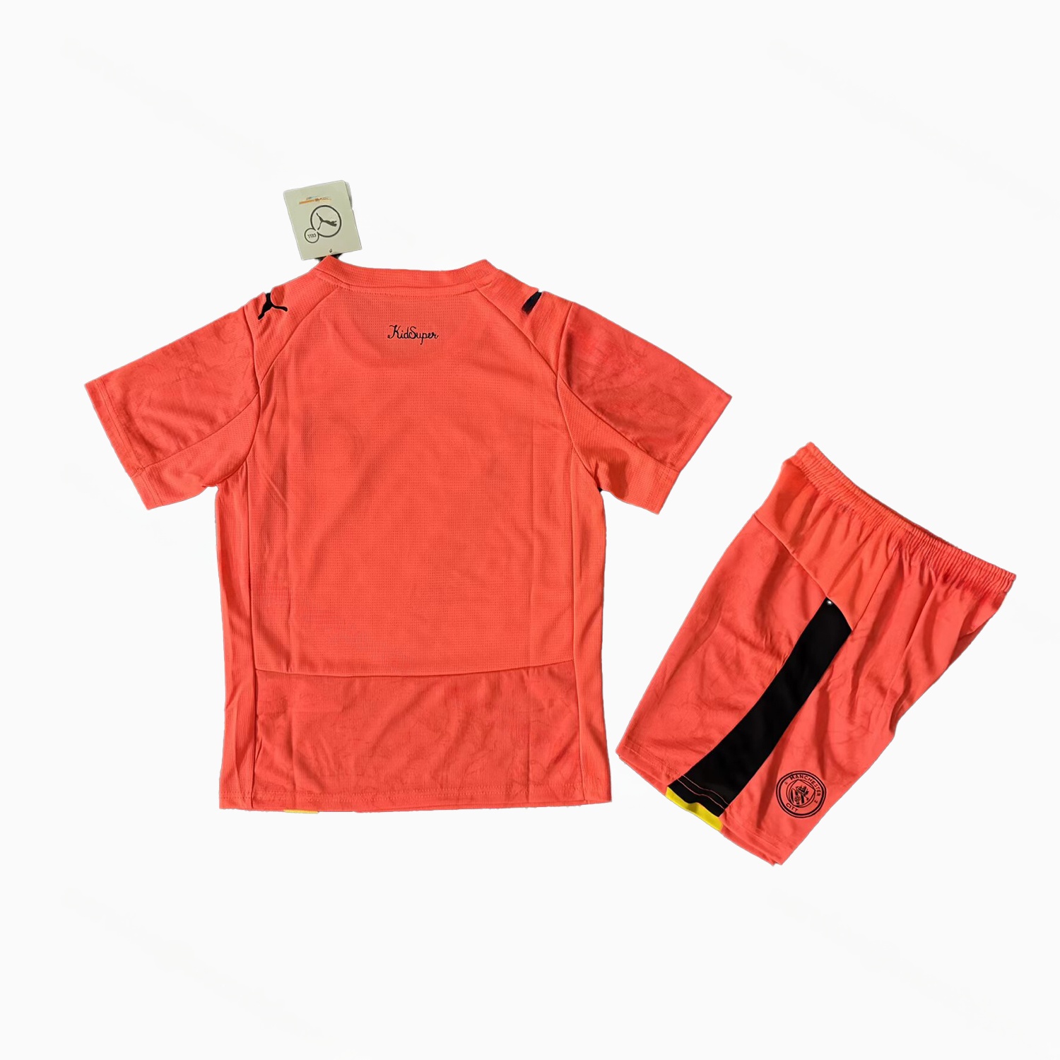 Manchester City 25-26 Third Orange Kids Kit - UnitedFutballJersey