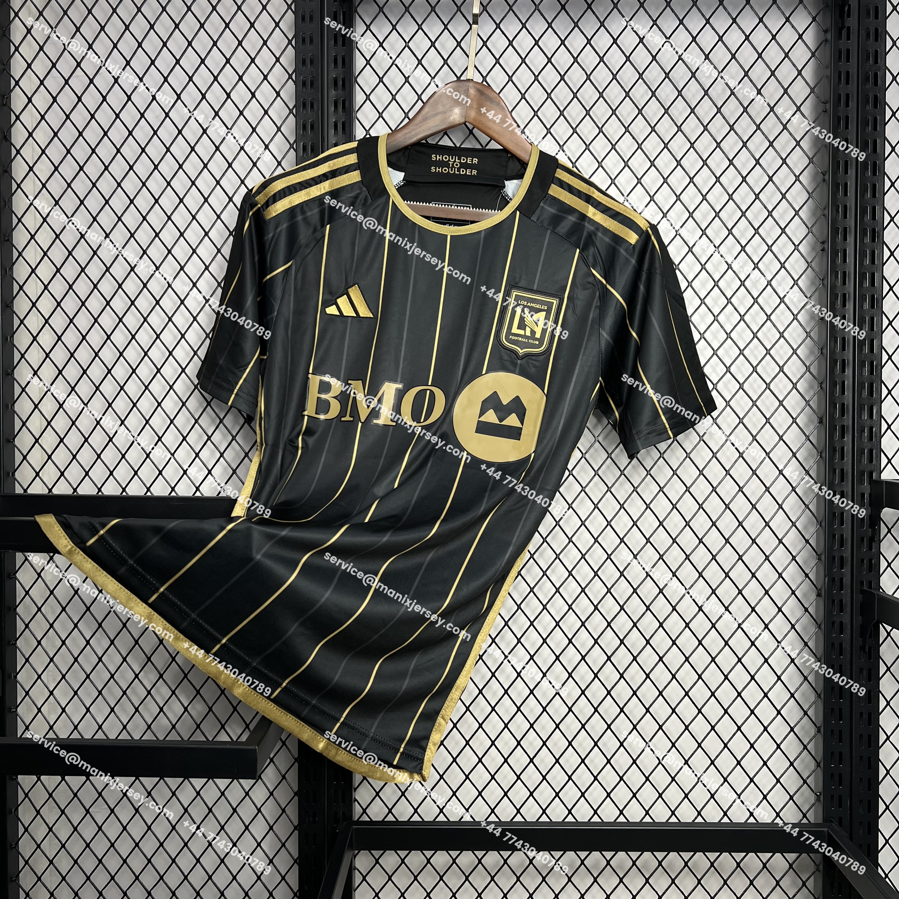 Los Angeles FC 2025 Home Jersey - Fans Version - UnitedFutballJersey