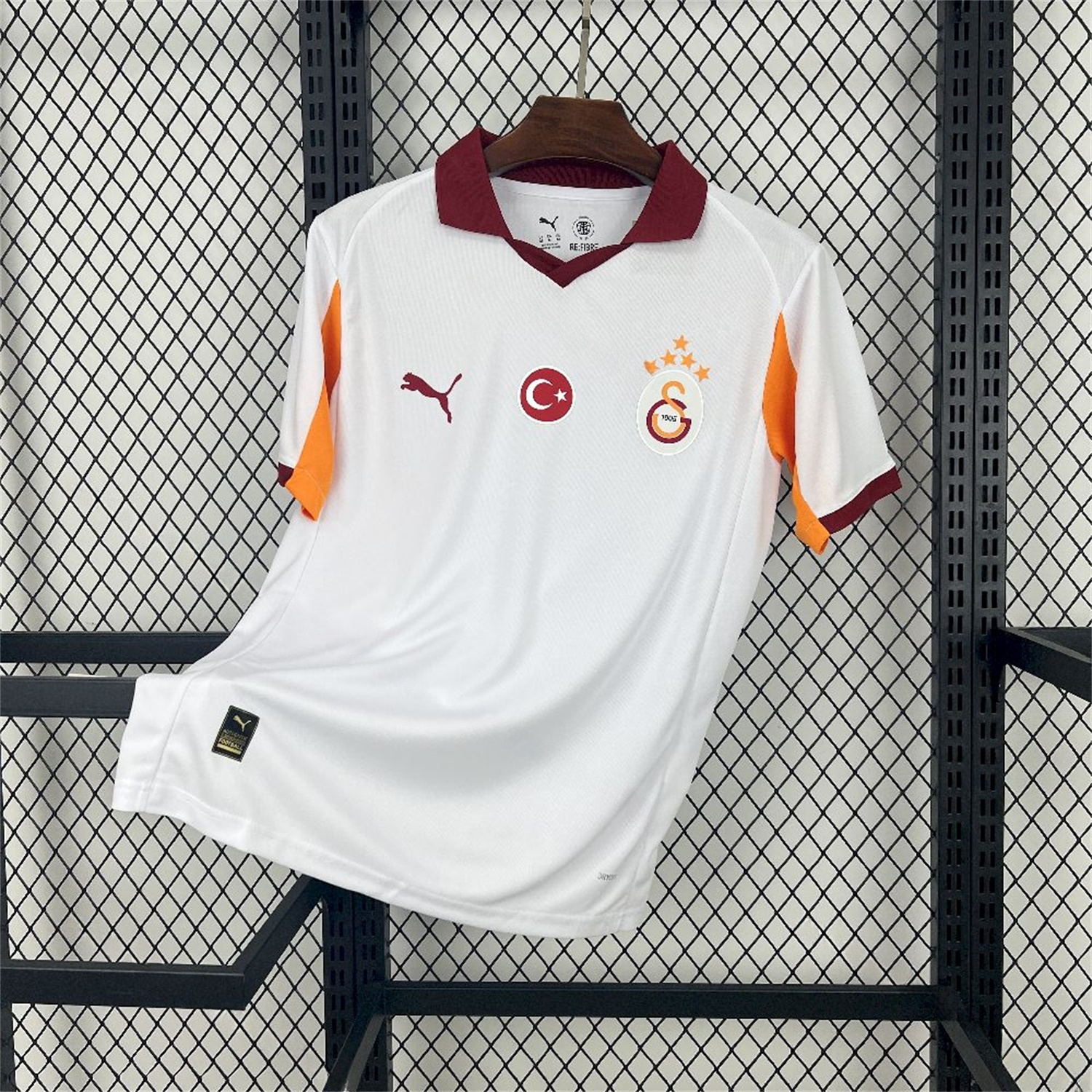 Galatasaray 25-26 Away Unsponsored Jersey with Five Stars - Fans Version - UnitedFutballJersey