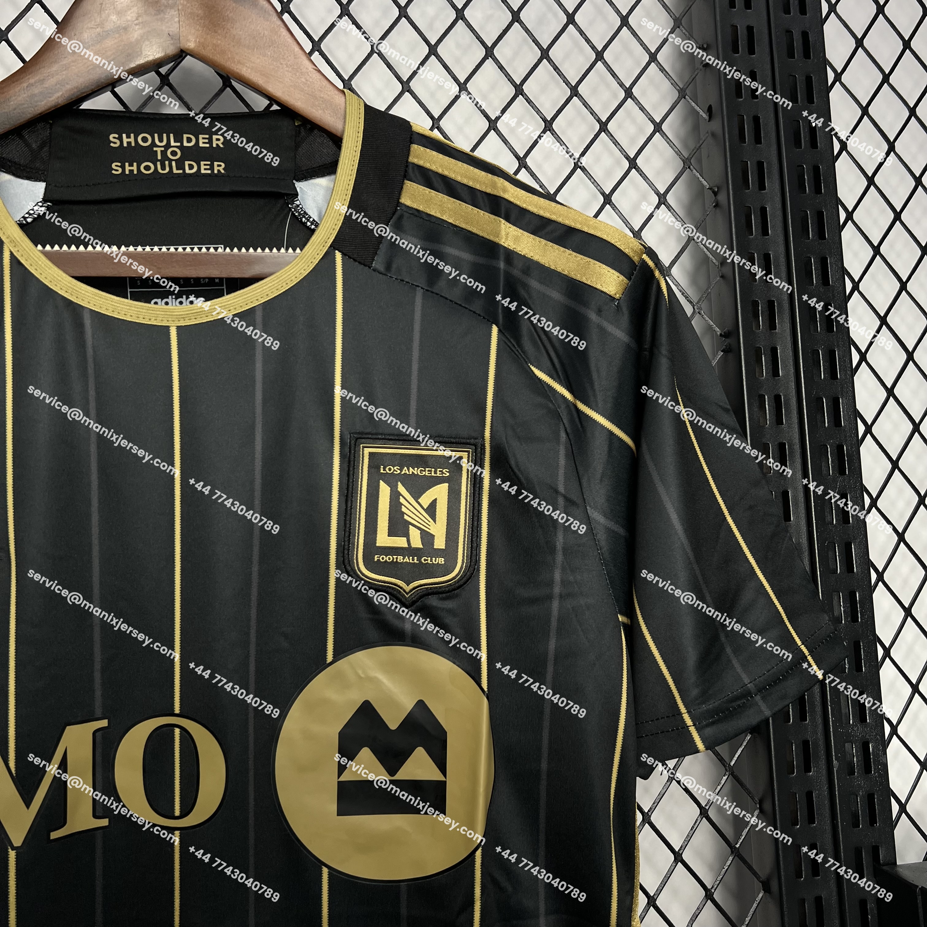 Los Angeles FC 2025 Home Jersey - Fans Version - UnitedFutballJersey