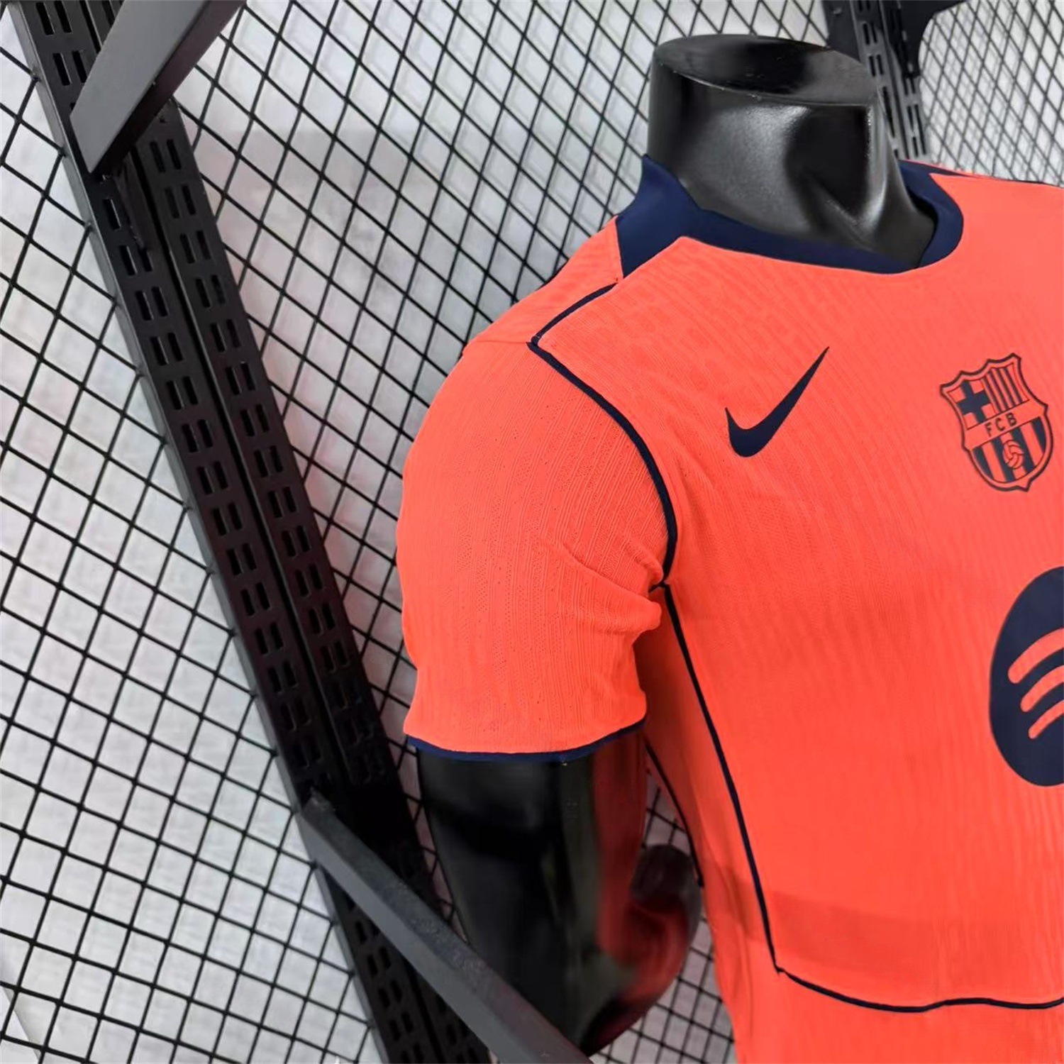 Barcelona 25-26 Third Orange Jersey - Player Version - UnitedFutballJersey