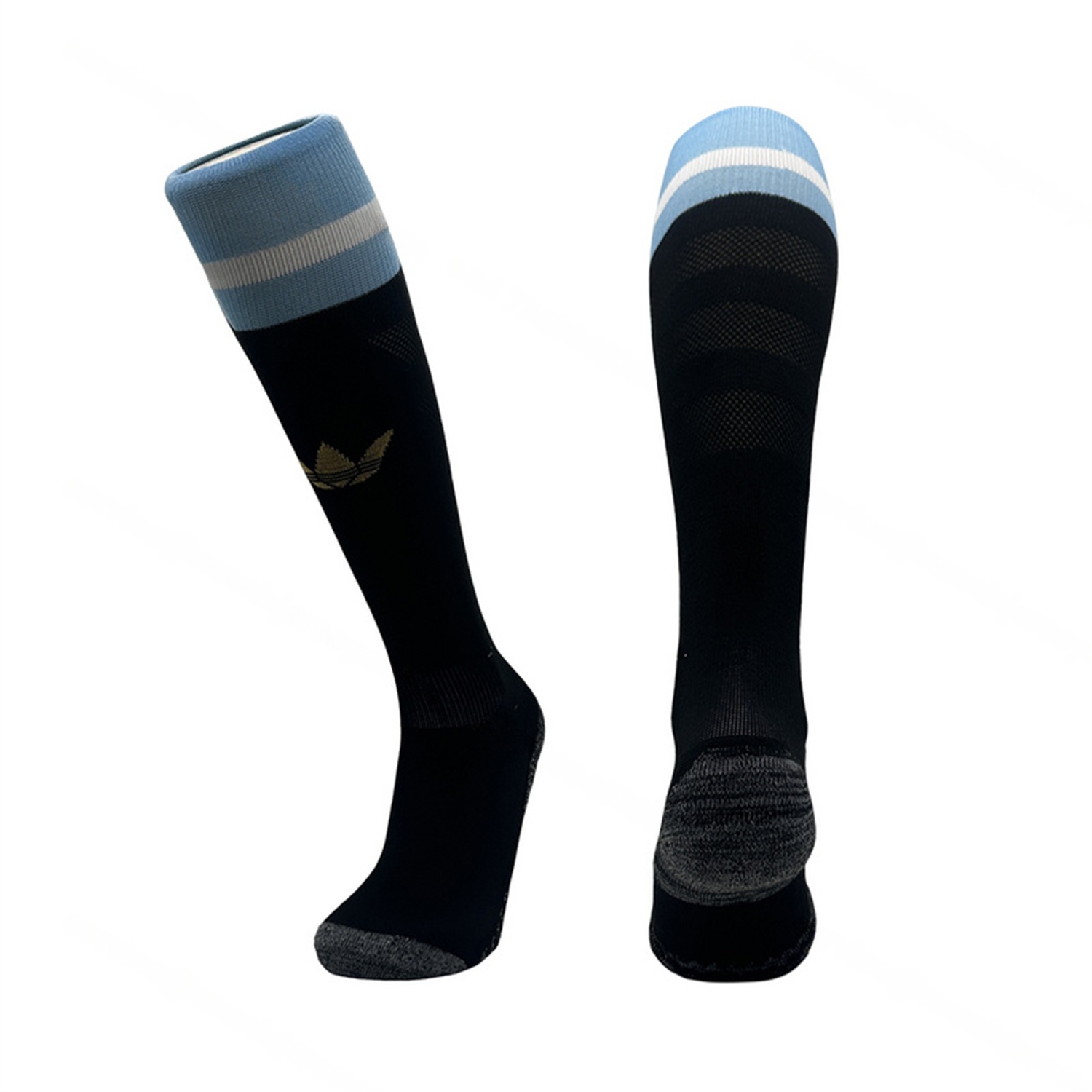 Argentina 25-26 Home Socks - Black - UnitedFutballJersey