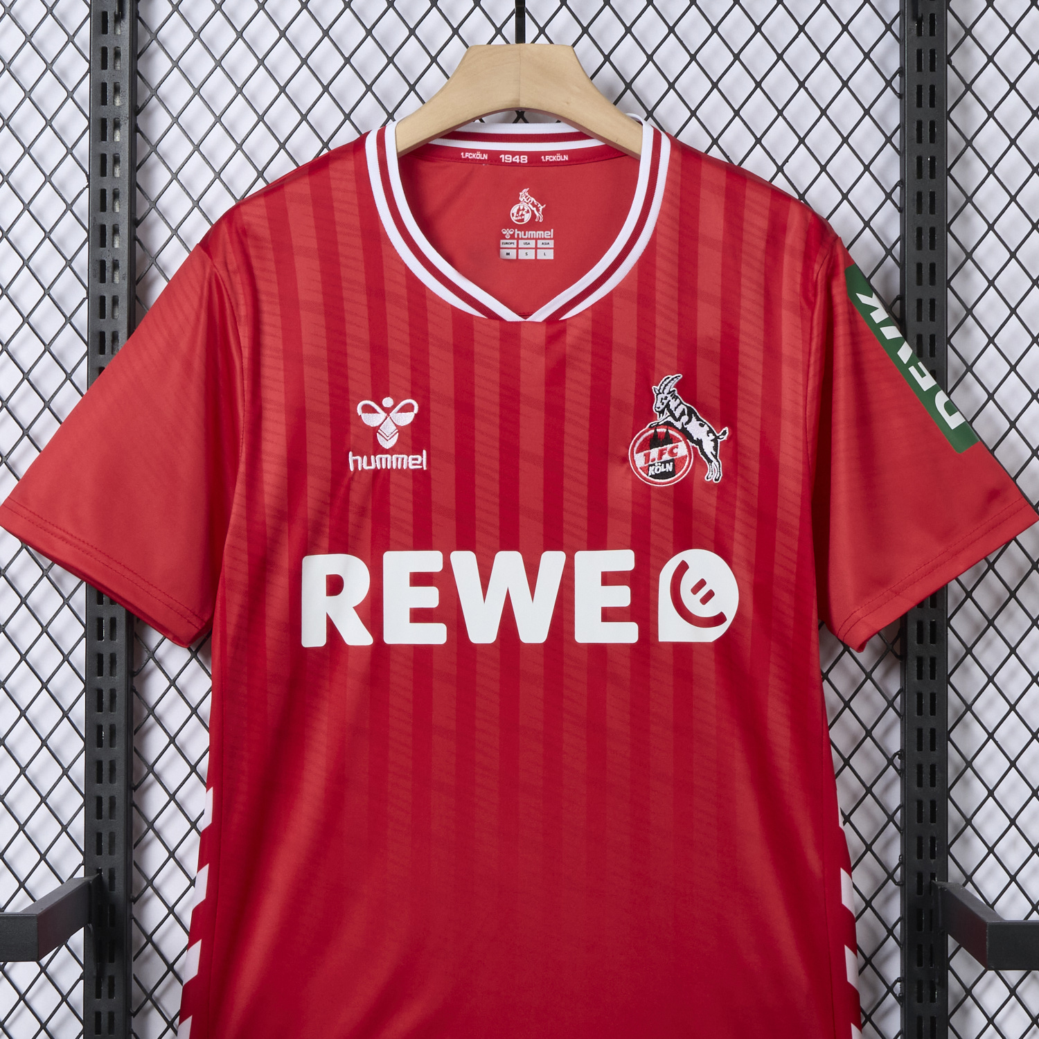 Köln 25-26 Away Red Jersey - Fans Version - UnitedFutballJersey