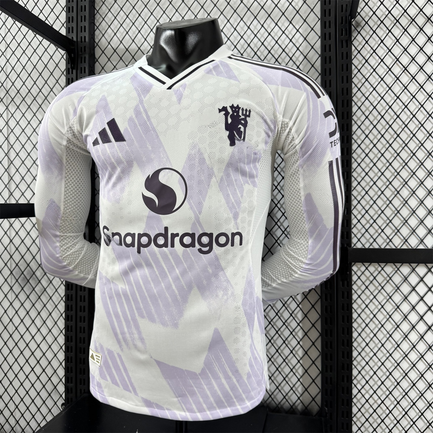 Manchester United 25-26 Away Long Sleeves Jersey - Player Version - UnitedFutballJersey