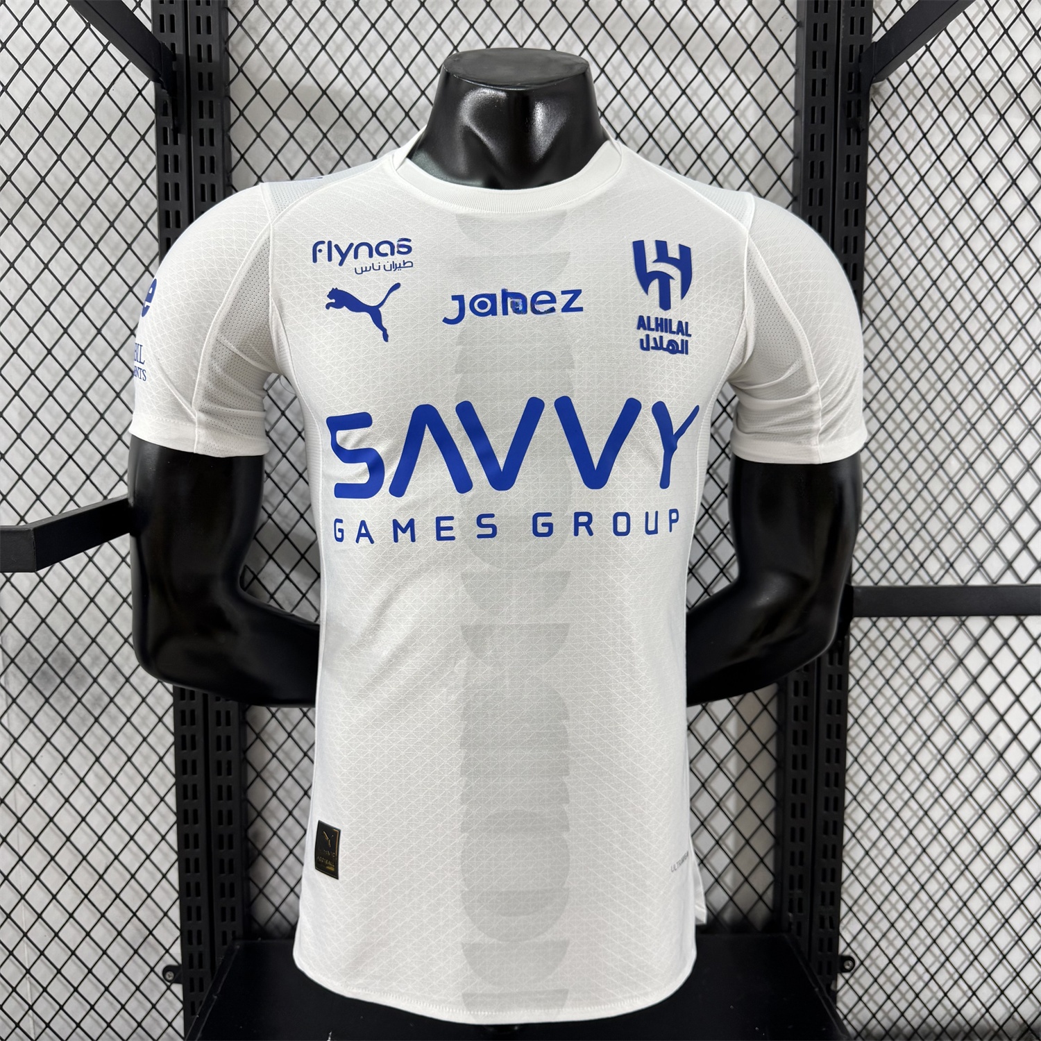 Al Hilal Riyadh Crescent 25-26 Away Jersey With Chest Sponsor - Player Version - UnitedFutballJersey
