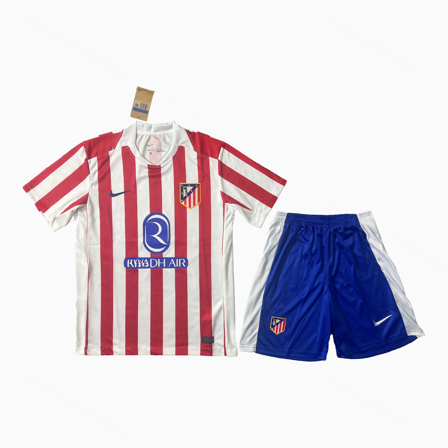 Atletico Madrid 25-26 Home Men's Adult Jersey Set - Fans Version - UnitedFutballJersey