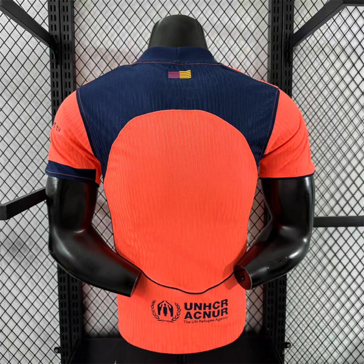 Barcelona 25-26 Third Orange Jersey - Player Version - UnitedFutballJersey