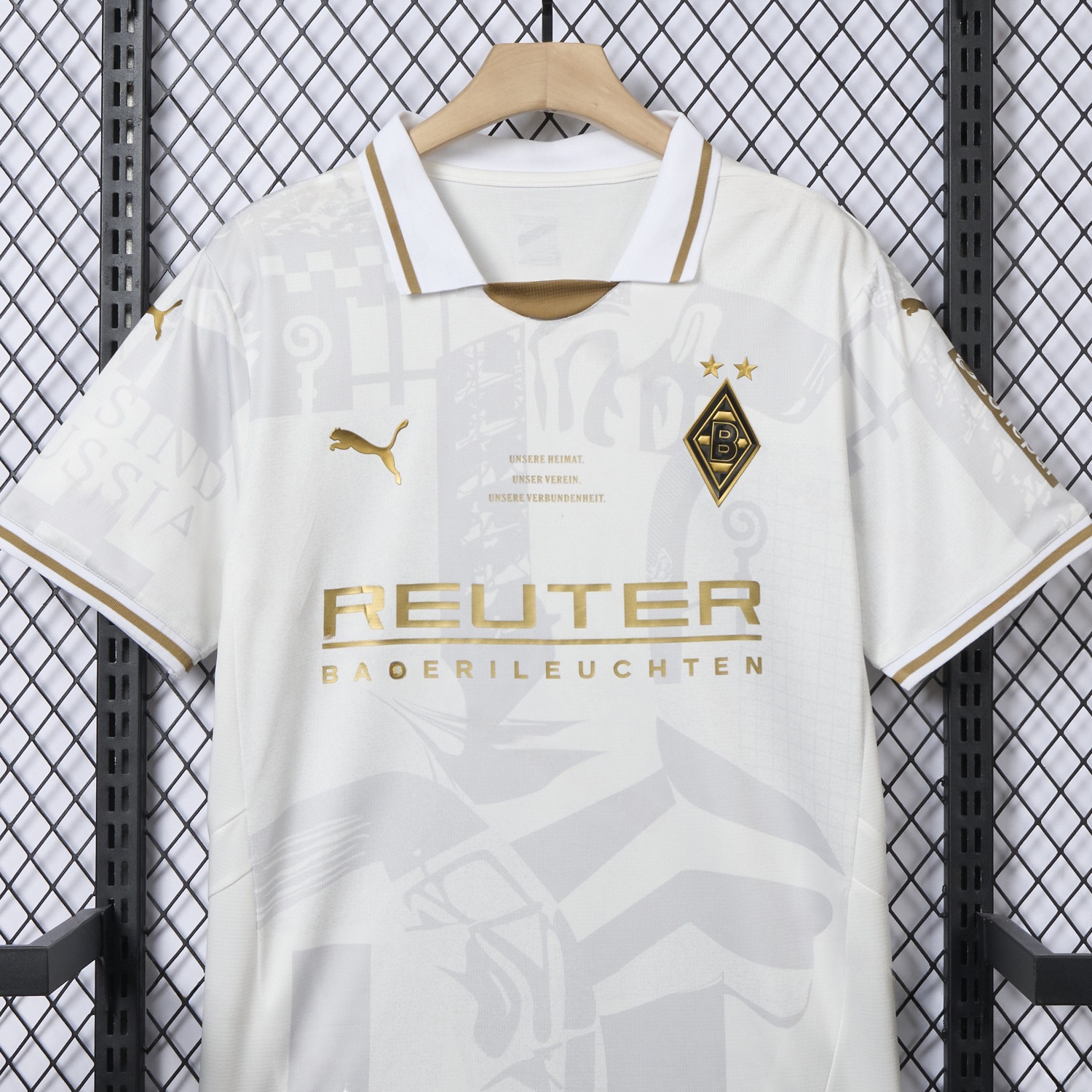 Borussia Mönchengladbach 25-26 125-Year Anniversary Jersey - Fans Version - UnitedFutballJersey