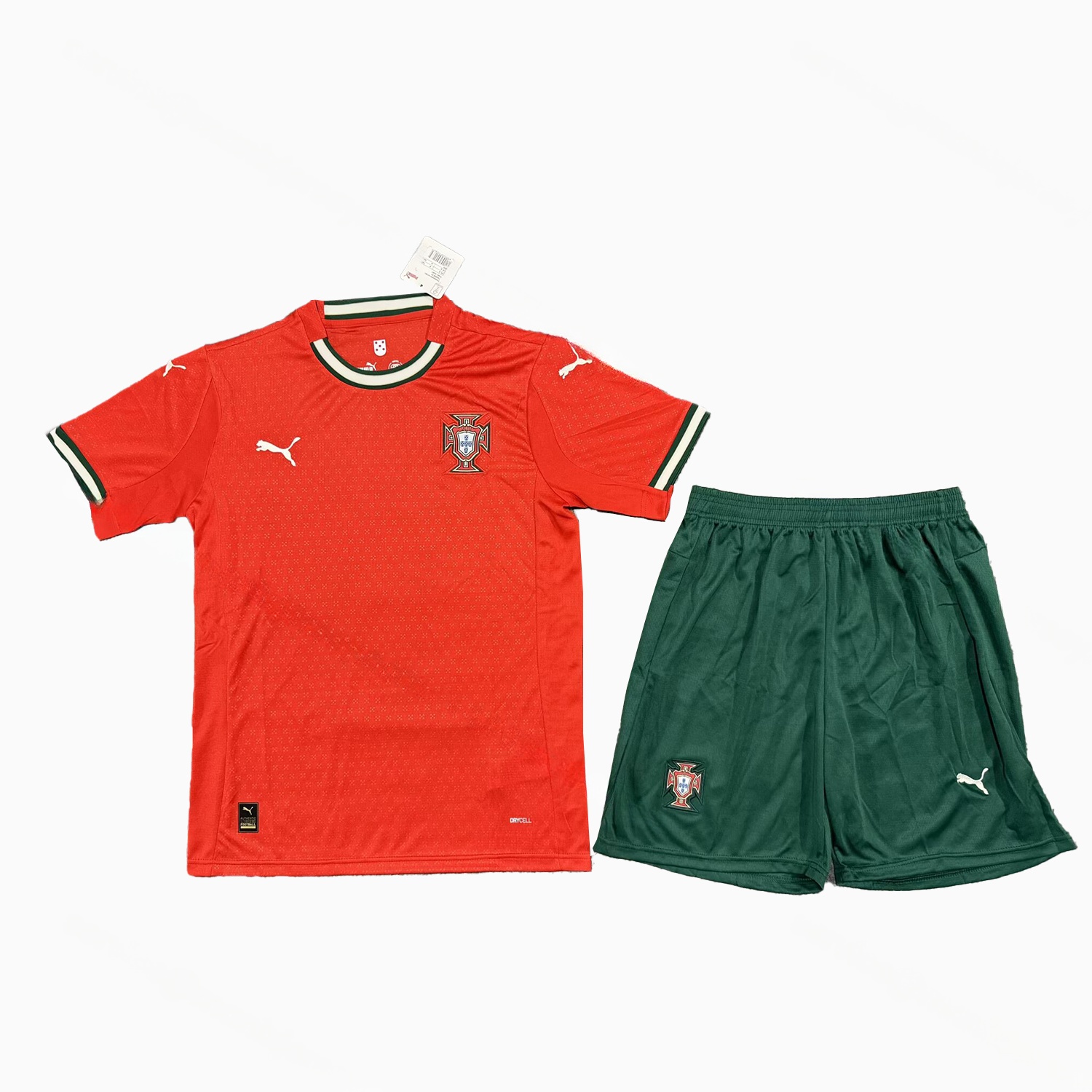 Portugal 25-26 Home Men's Adult Jersey Set - Fans Version - UnitedFutballJersey