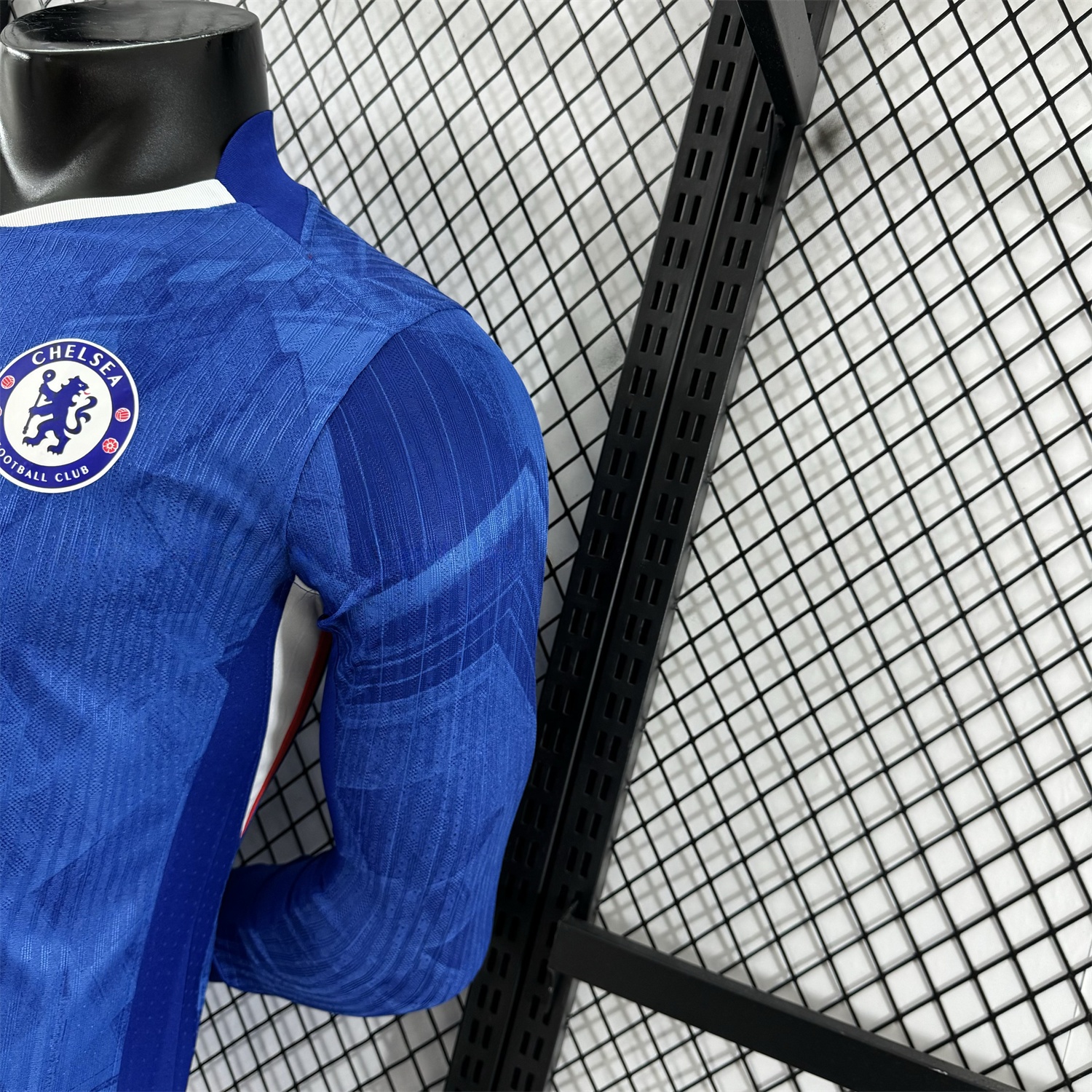 C.H.E.L.S.E.A 25-26 Home Unsponsored Blue Long Sleeves Jersey - Player Version - UnitedFutballJersey