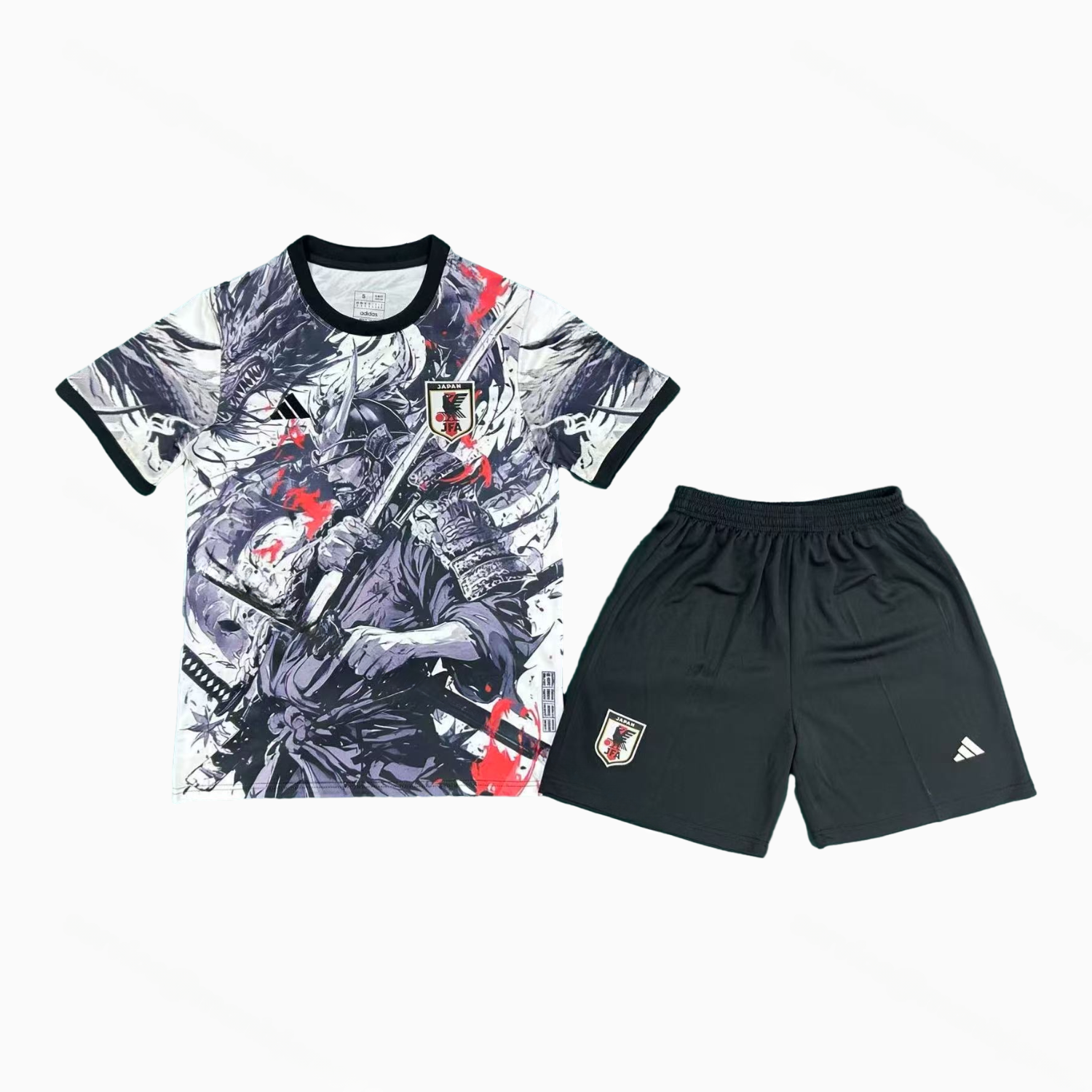 Japan 25-26 Warrior And Dragon Special Men's Adult Jersey Set - Fans Version - UnitedFutballJersey